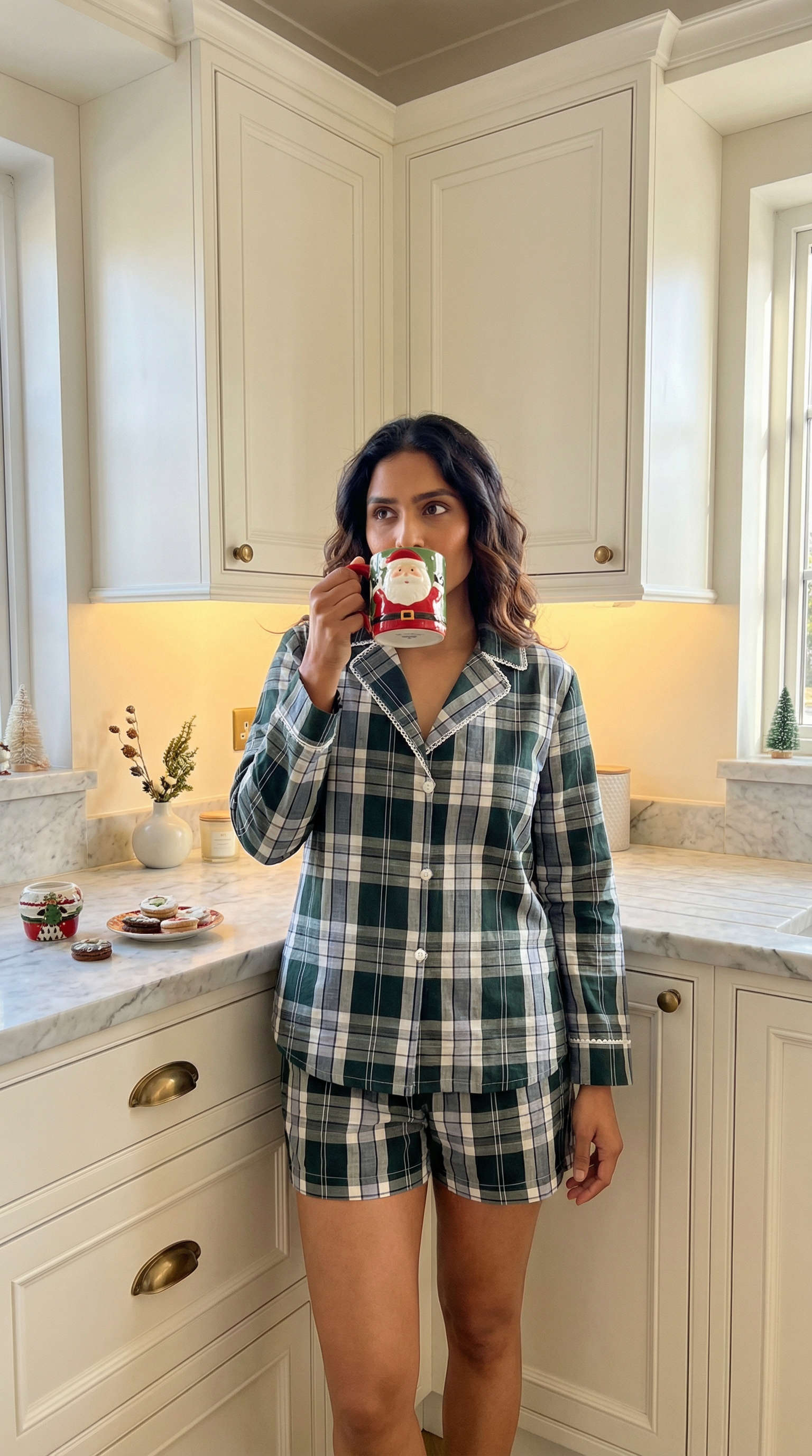 Holly Shirt Green Tartan