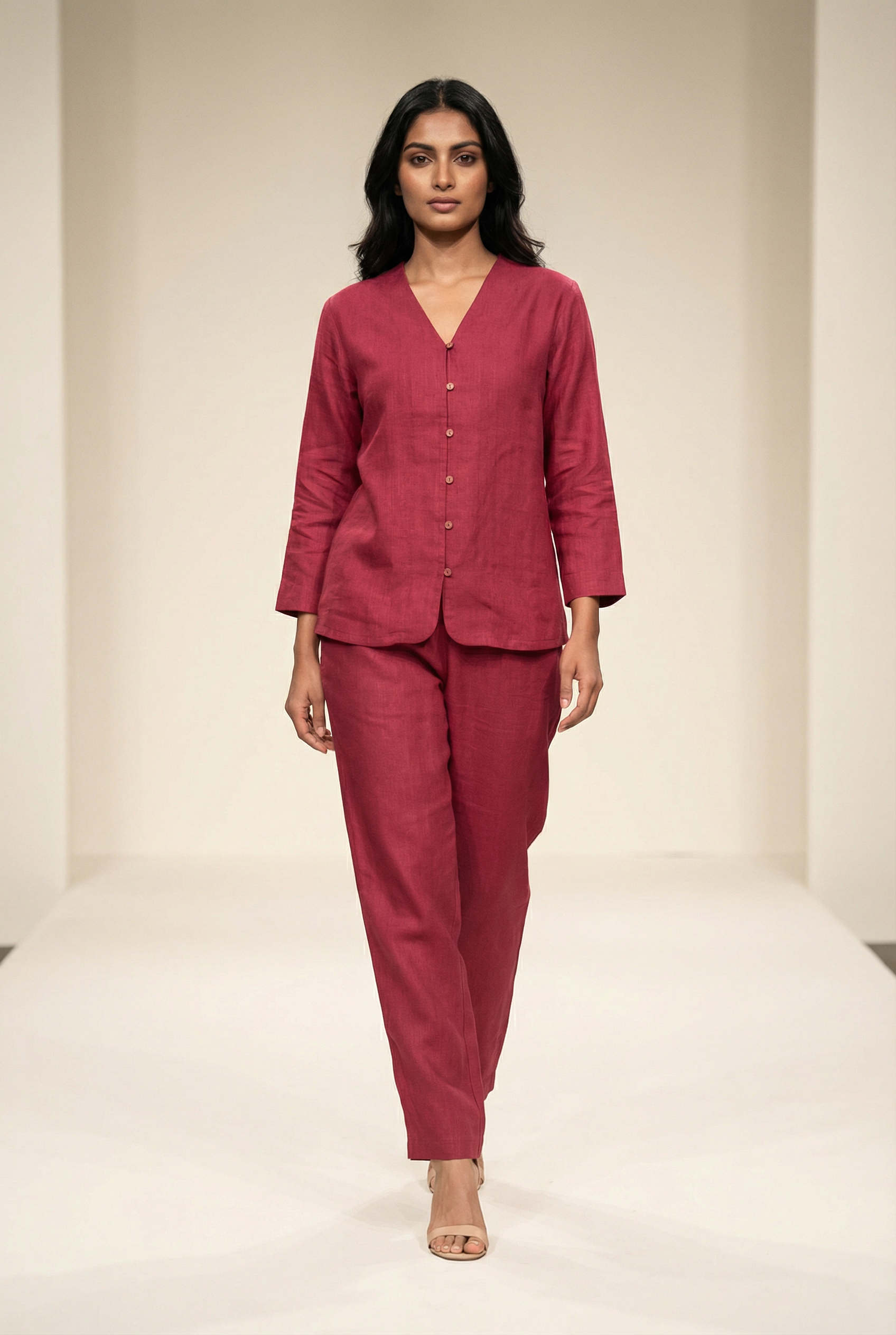 Figueroa Top Fuchsia Pink