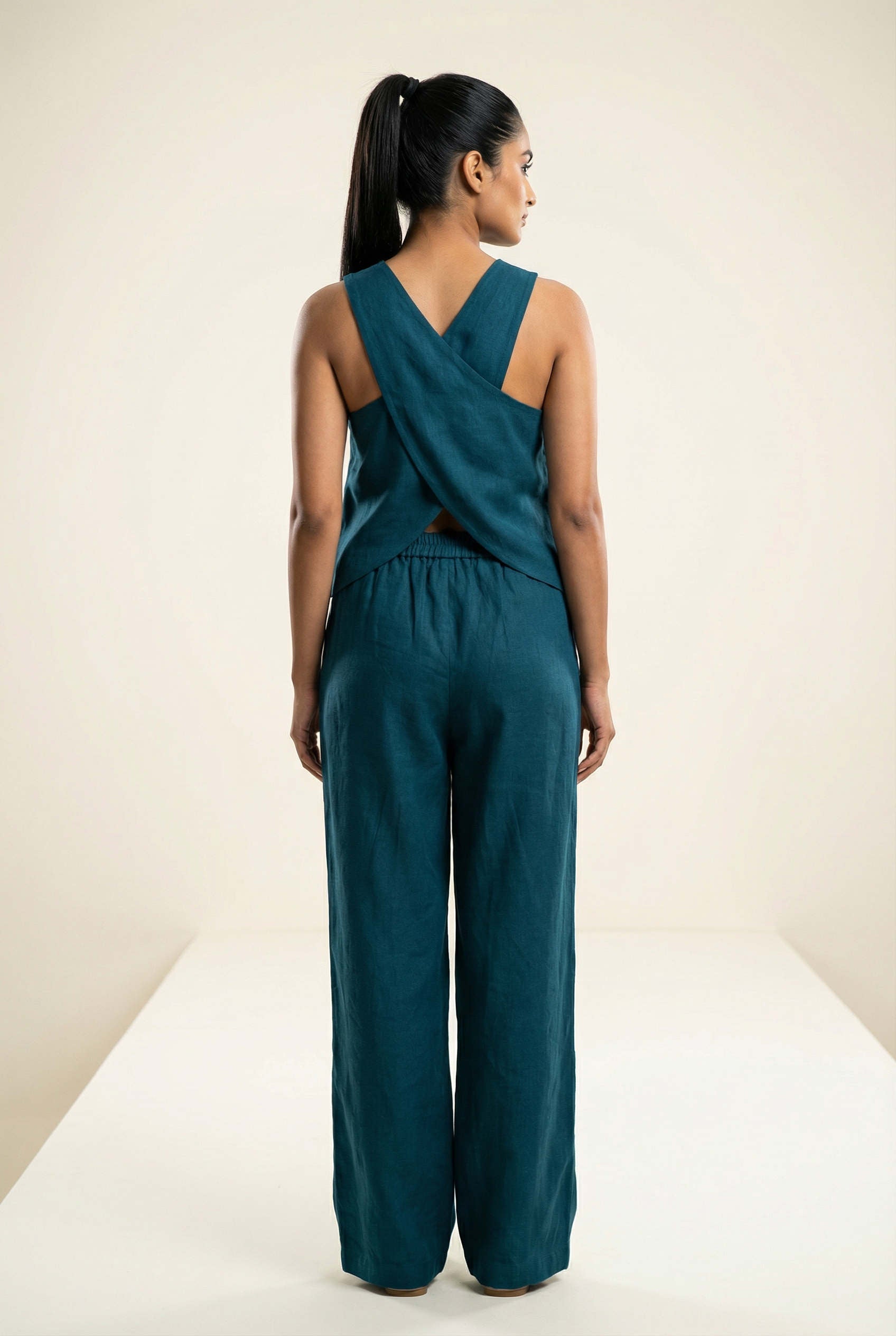 Maisie Top Agave Teal