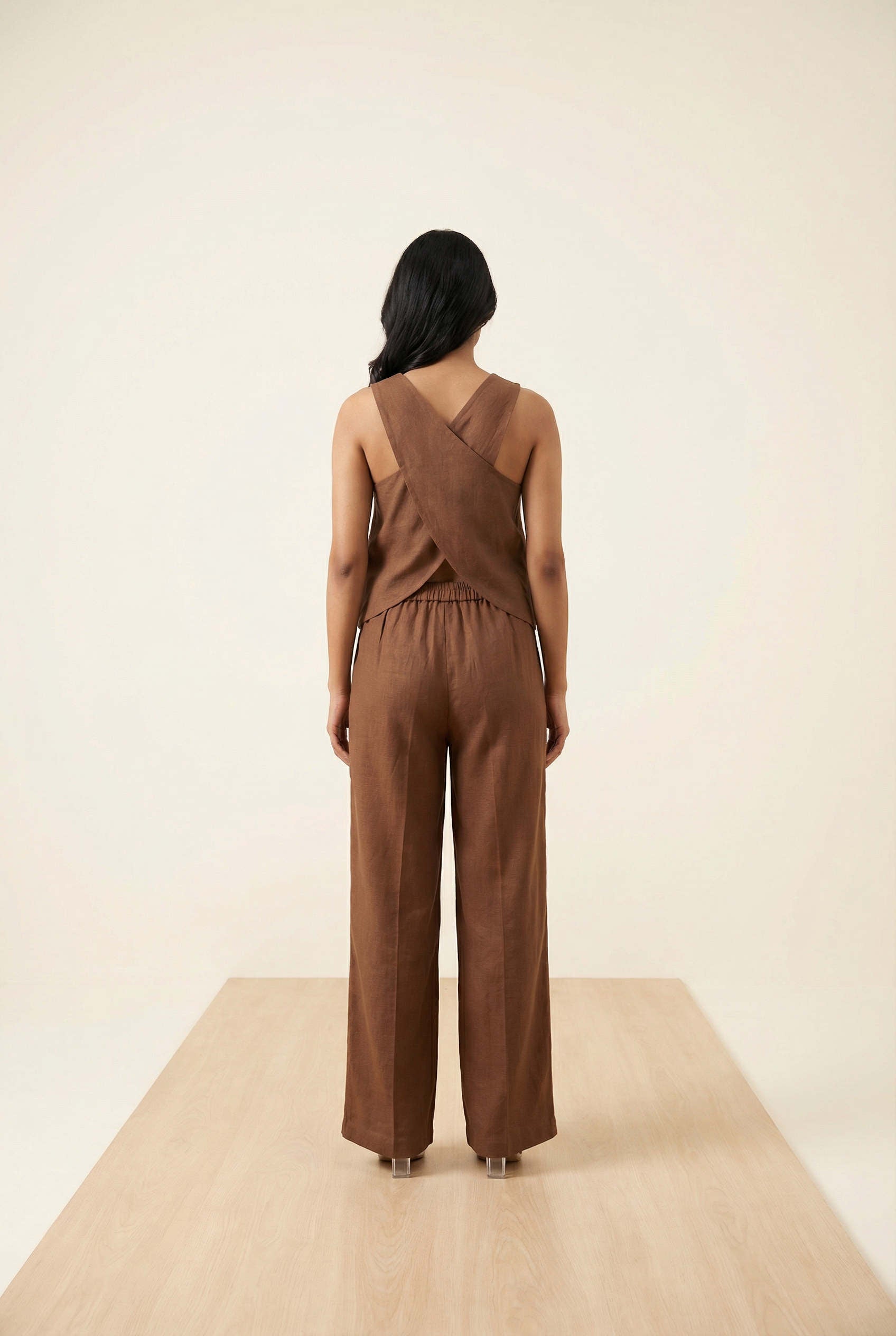 Maisie Top Chikoo Brown