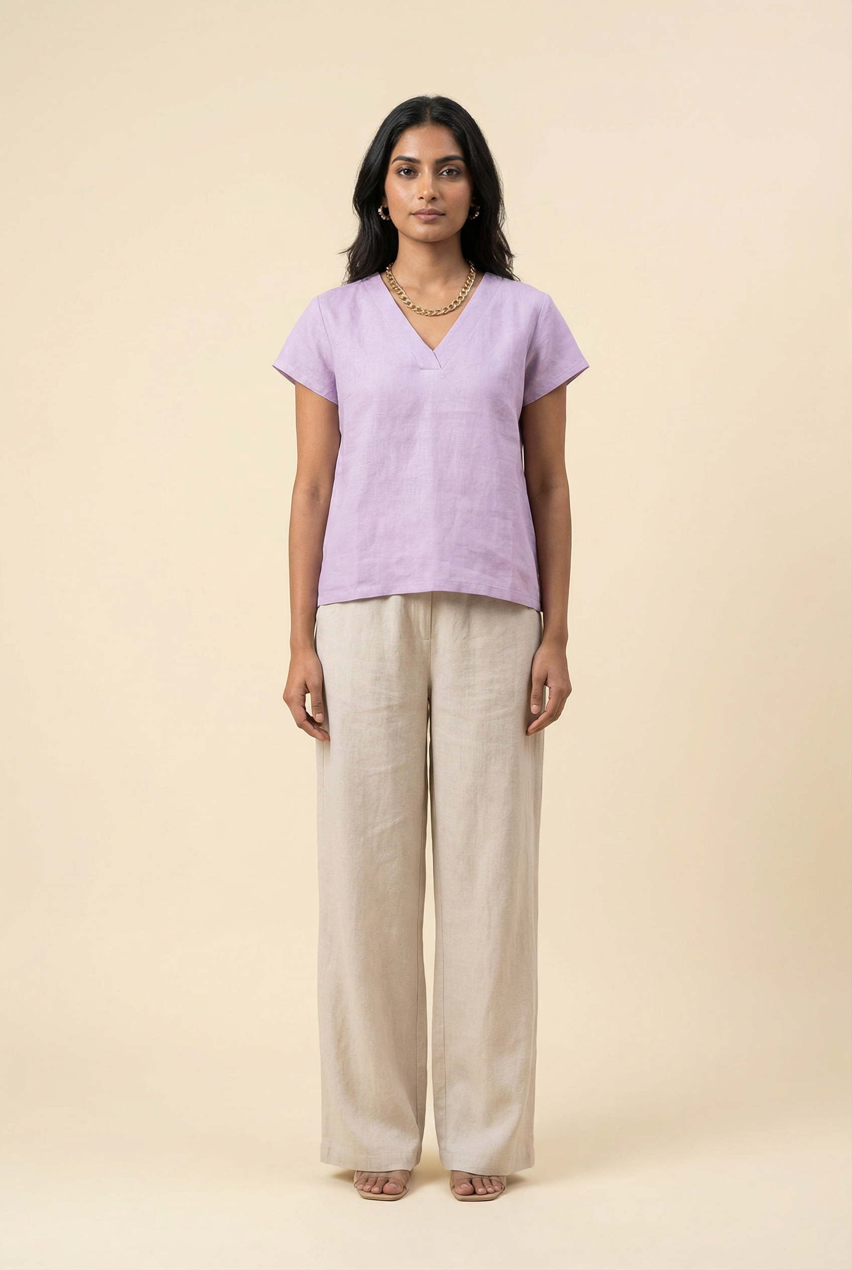 Nolana Top Smoky Lilac