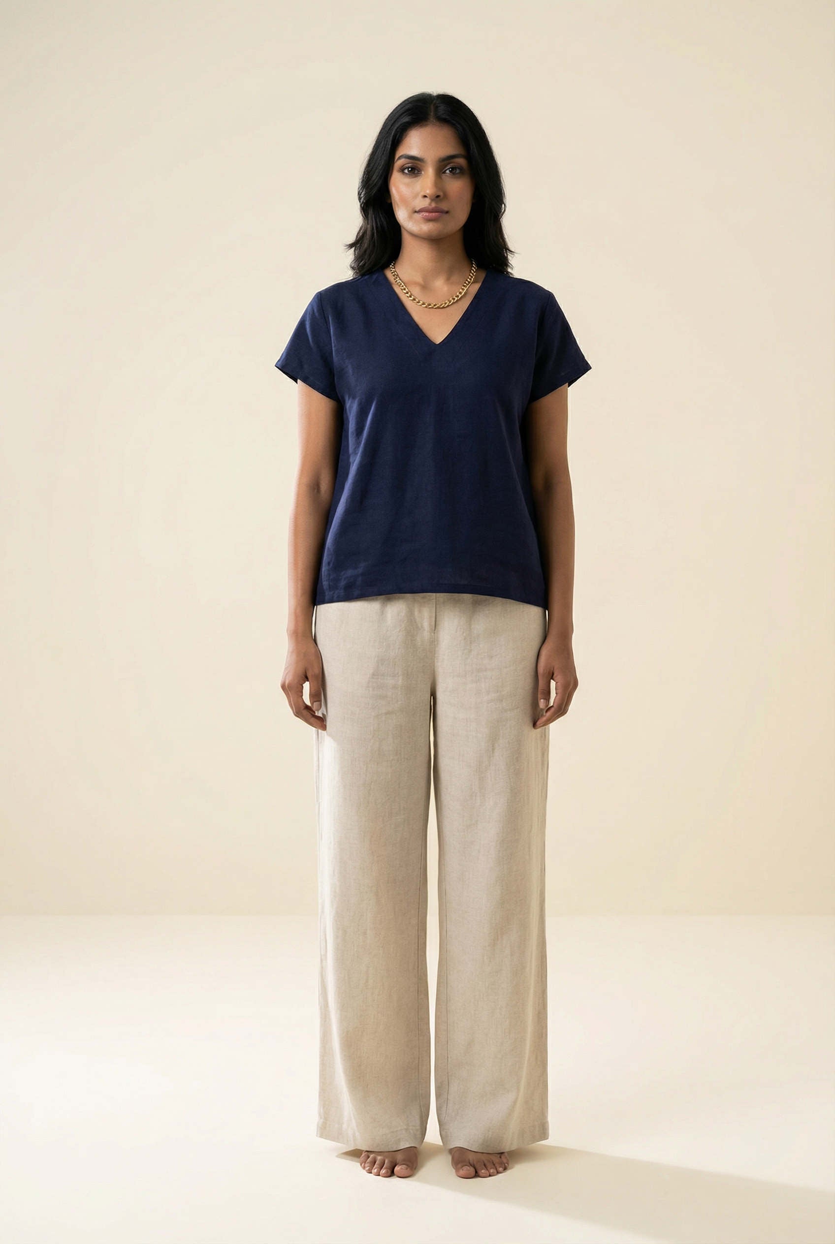 Nolana Top Carbon Blue