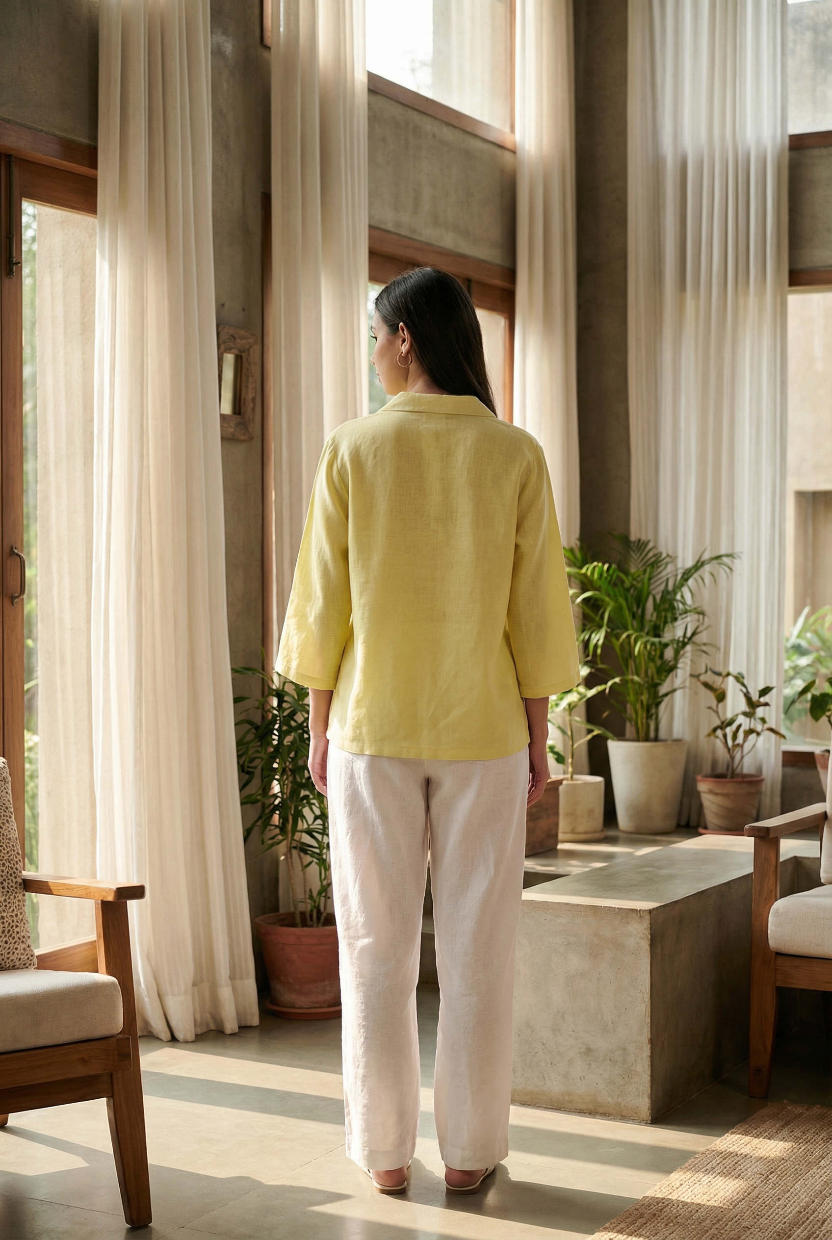 Laelia Shirt Lemon Yellow