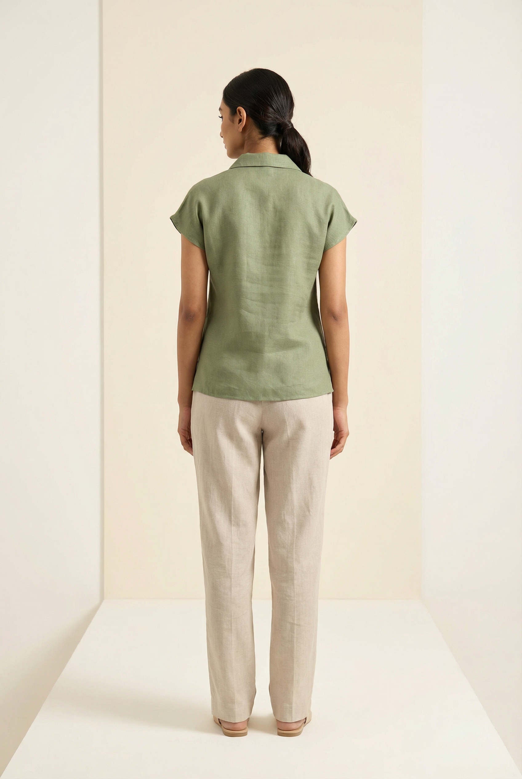 Maelis Top Soft Olive