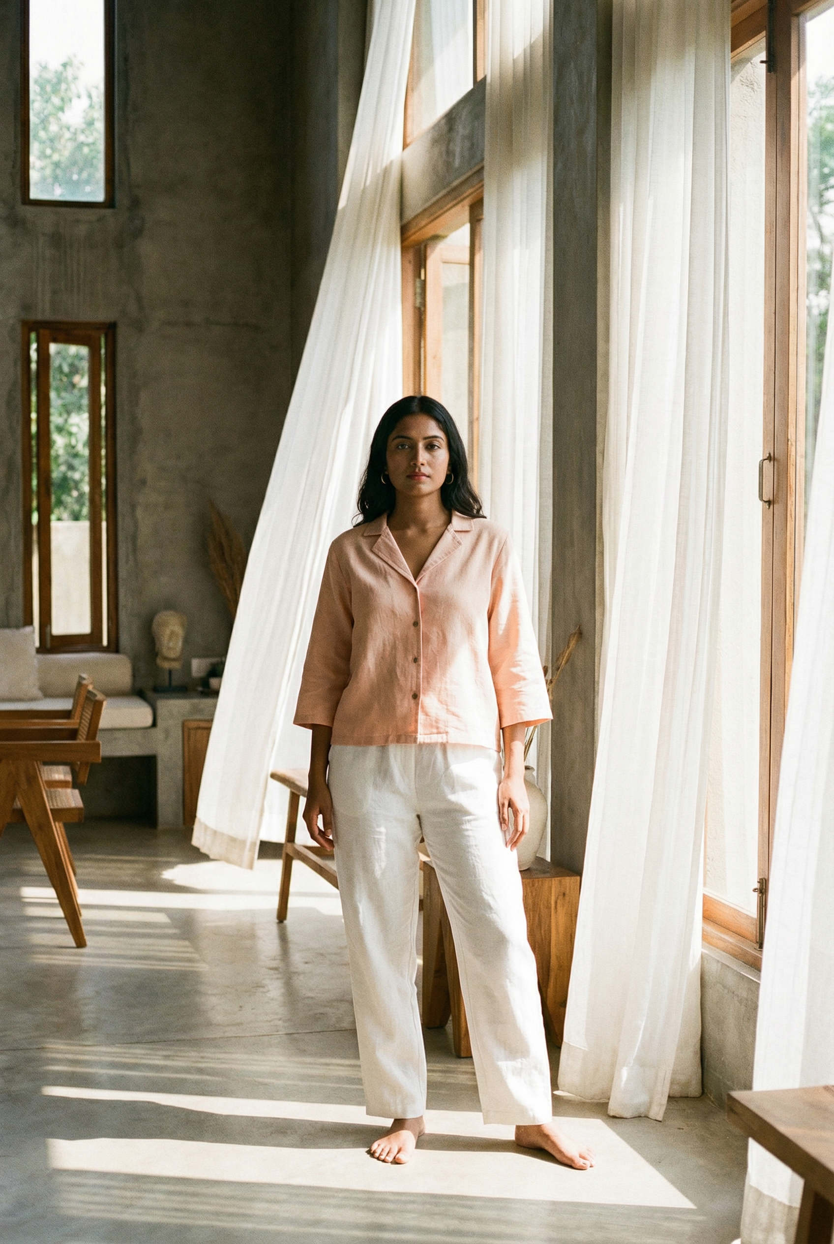 Laelia Shirt Rose Peach