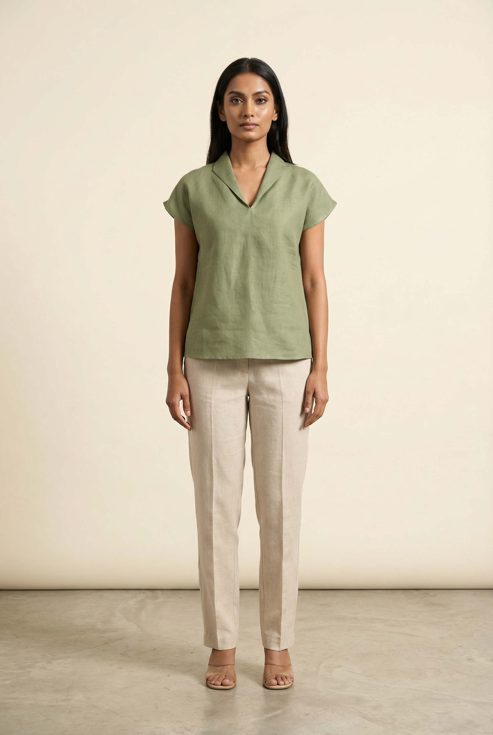 Maelis Top Soft Olive