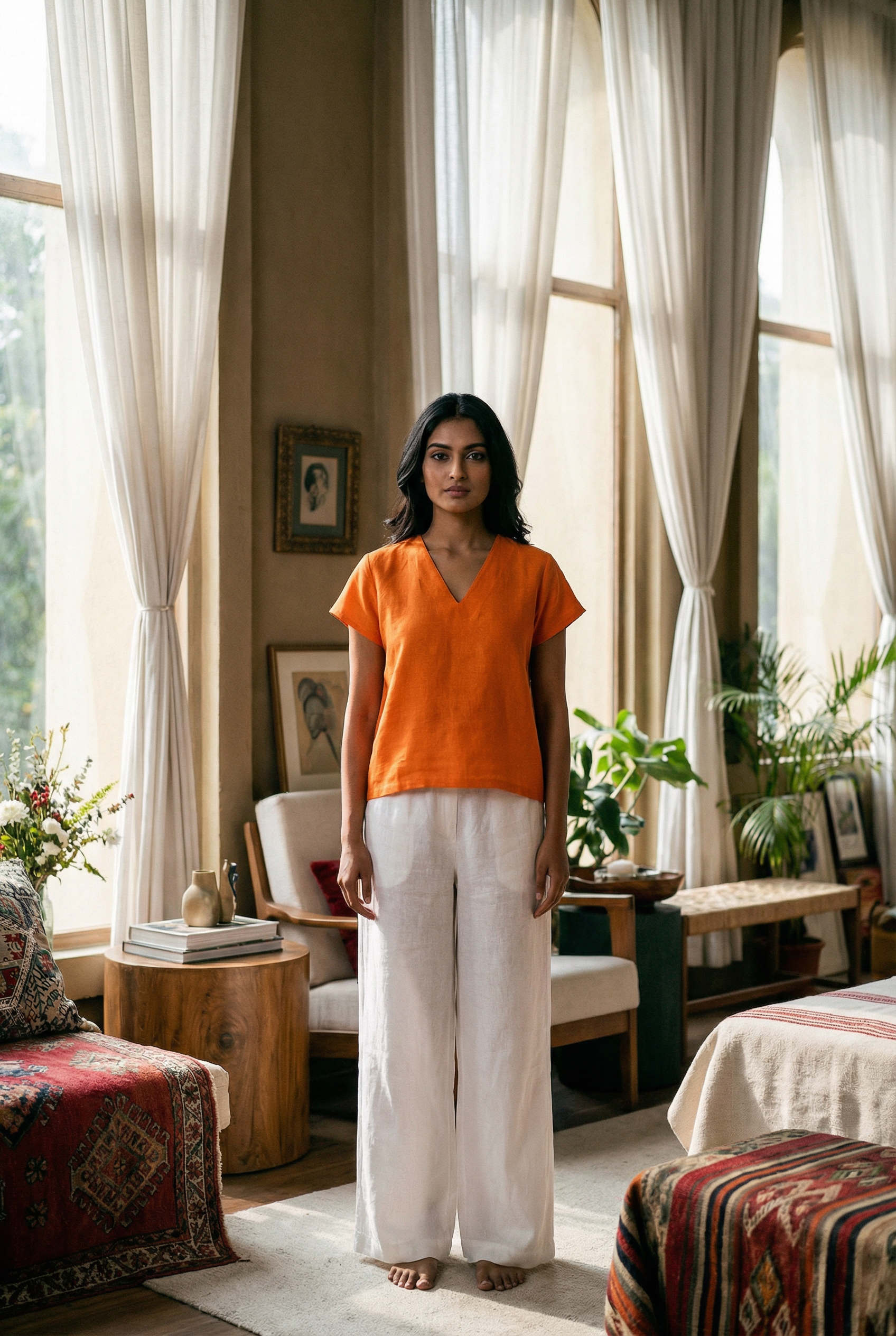 Nolana Top Juicy Tangerine