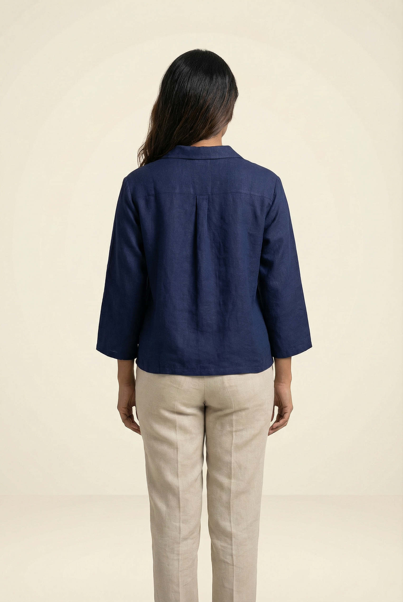 Laelia Shirt Carbon Blue