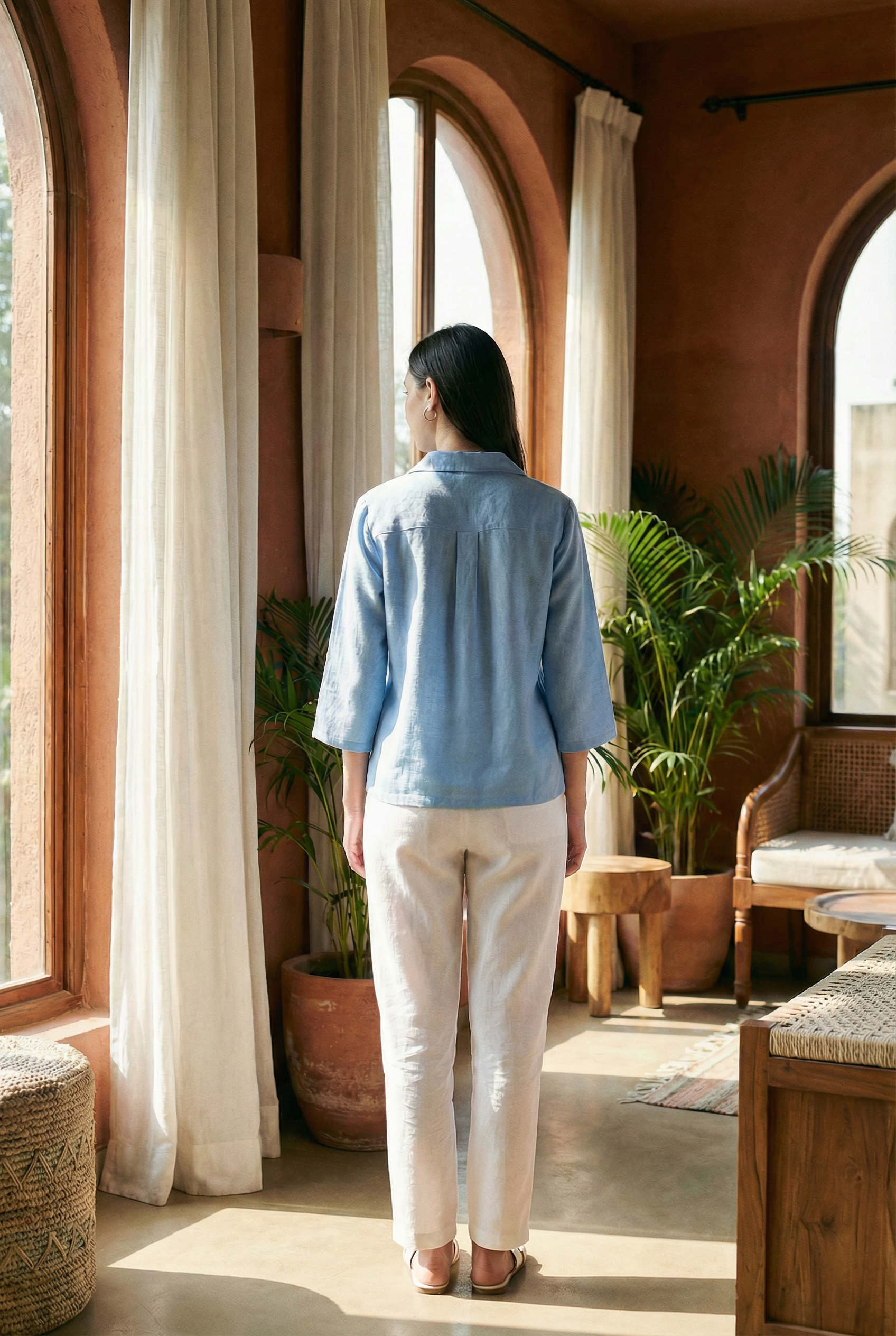 Laelia Shirt Sky Blue