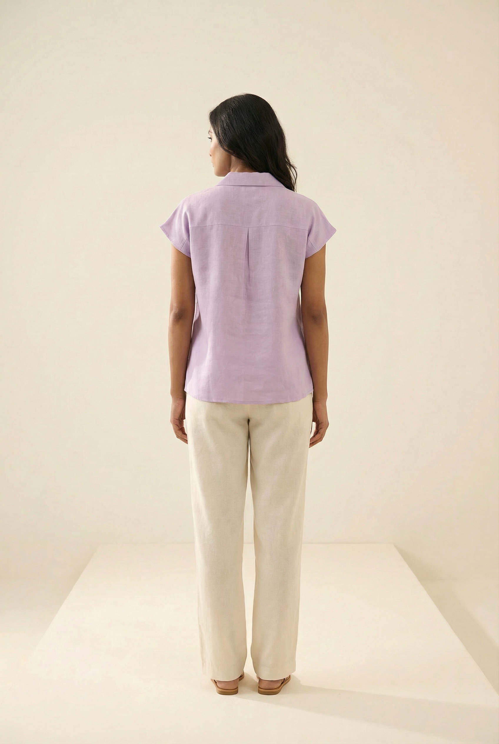 Maelis Top Smoky Lilac