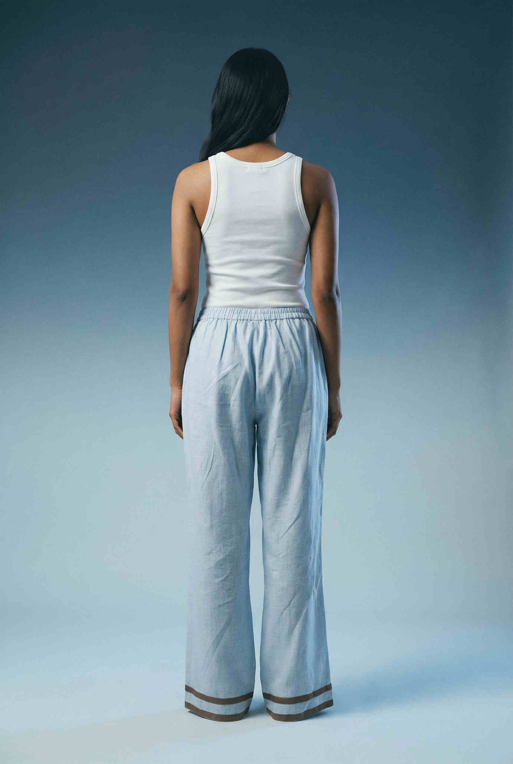 Elio Pants Sky Blue