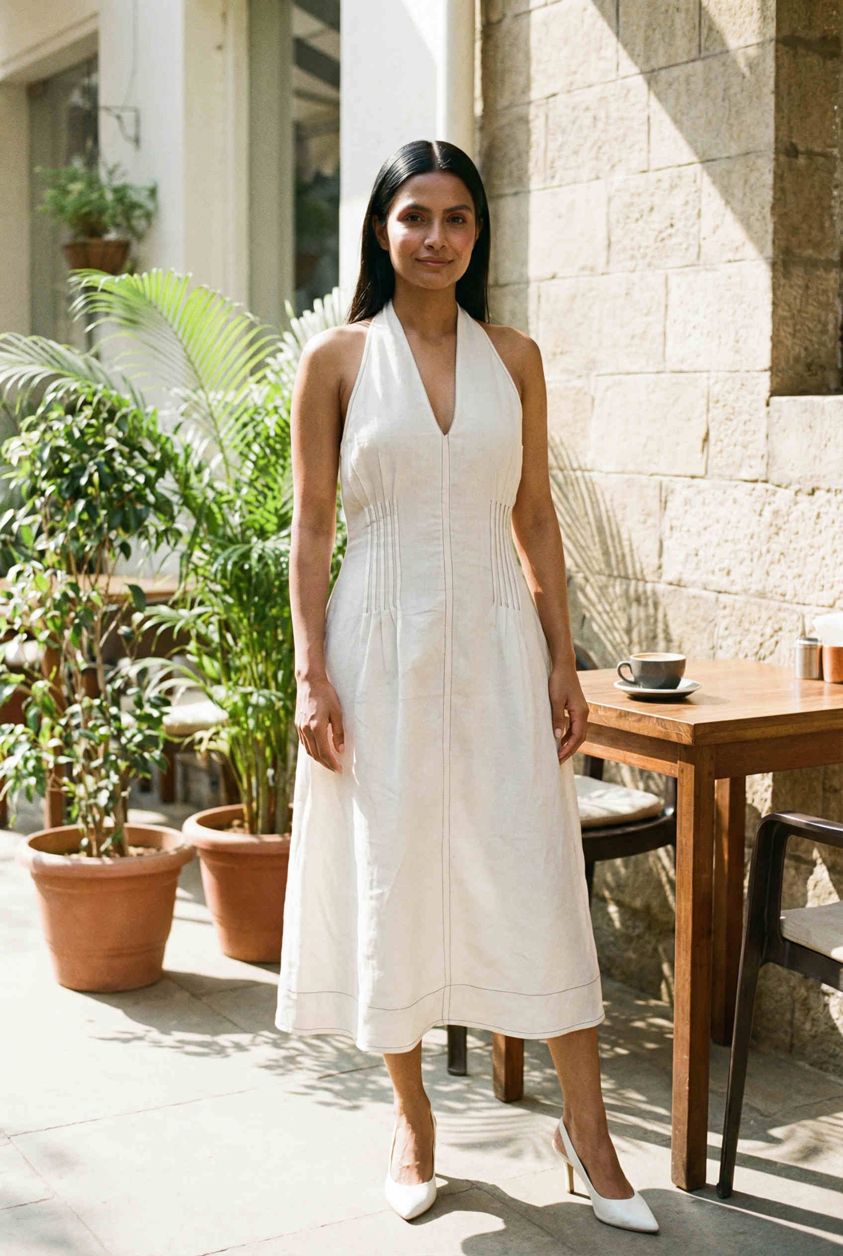 Nori Dress Whipped Cream