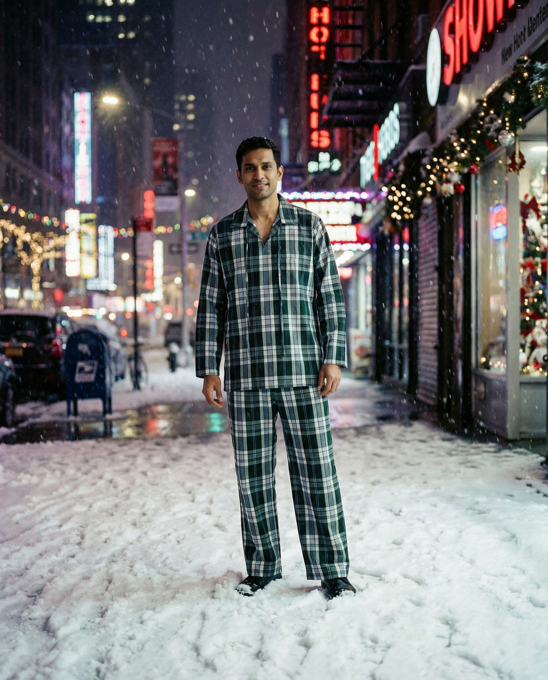 Dawn Polo Green Tartan