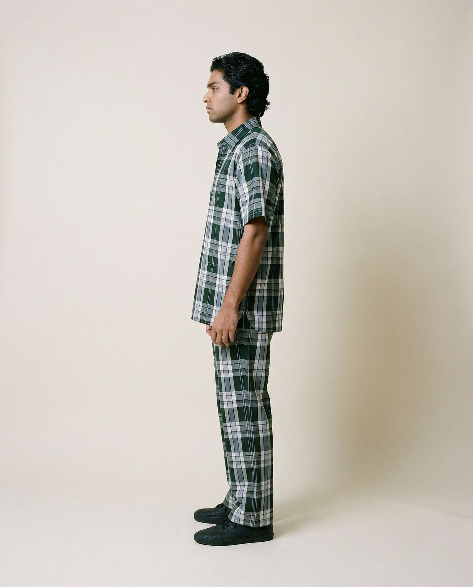 Yule Pants Green Tartan