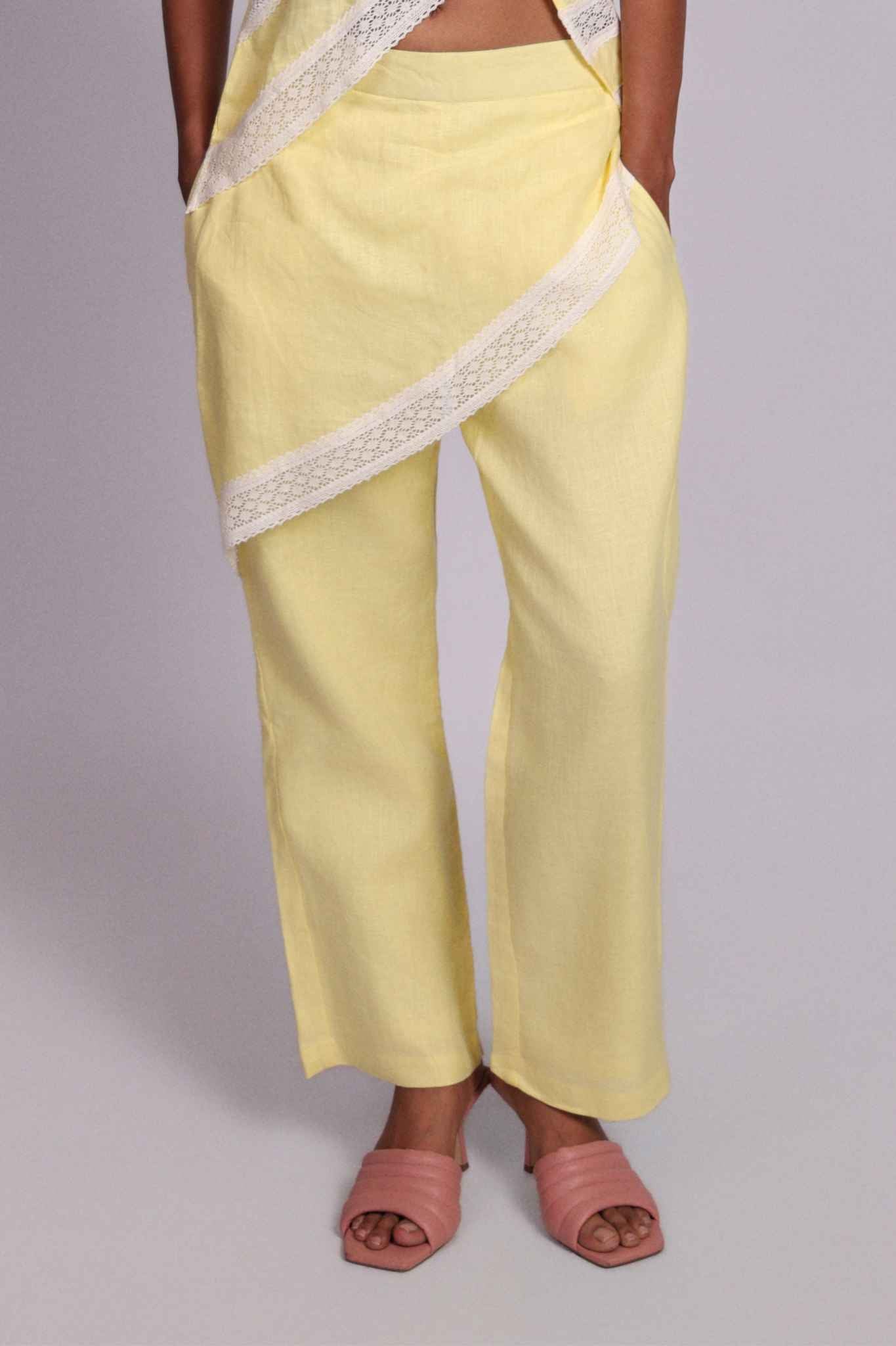 Sol Pants Lemon Yellow