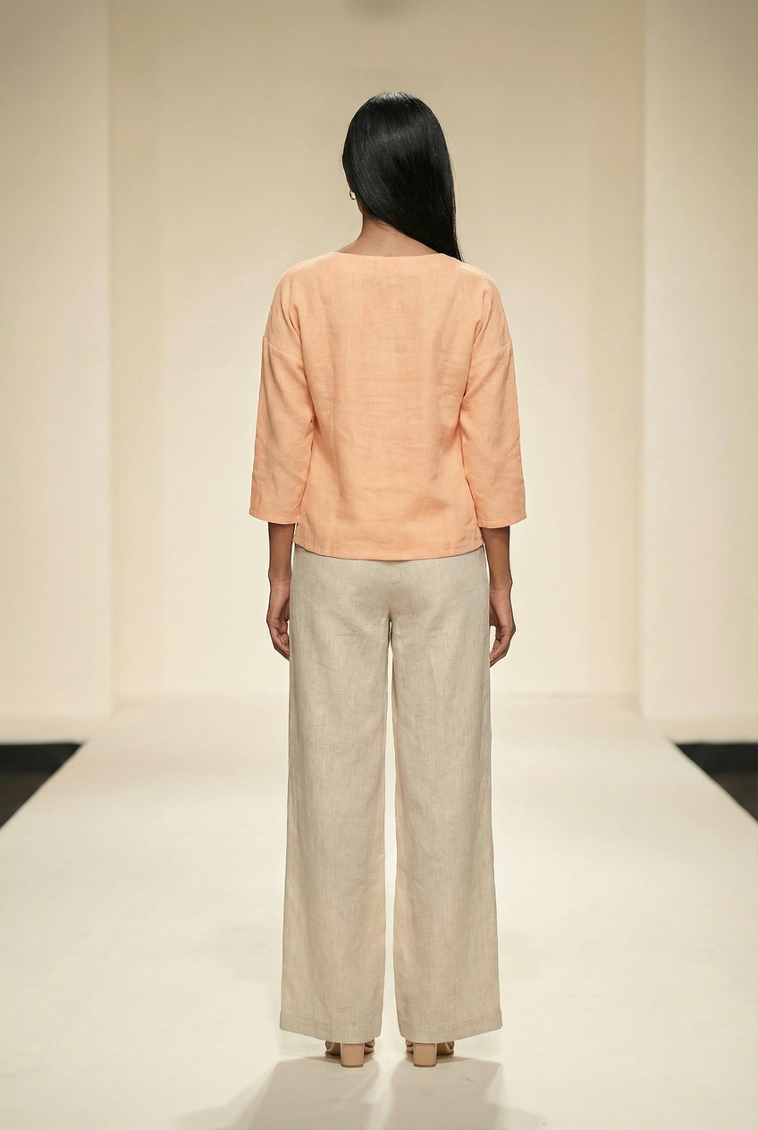 Maya Top Rose Peach