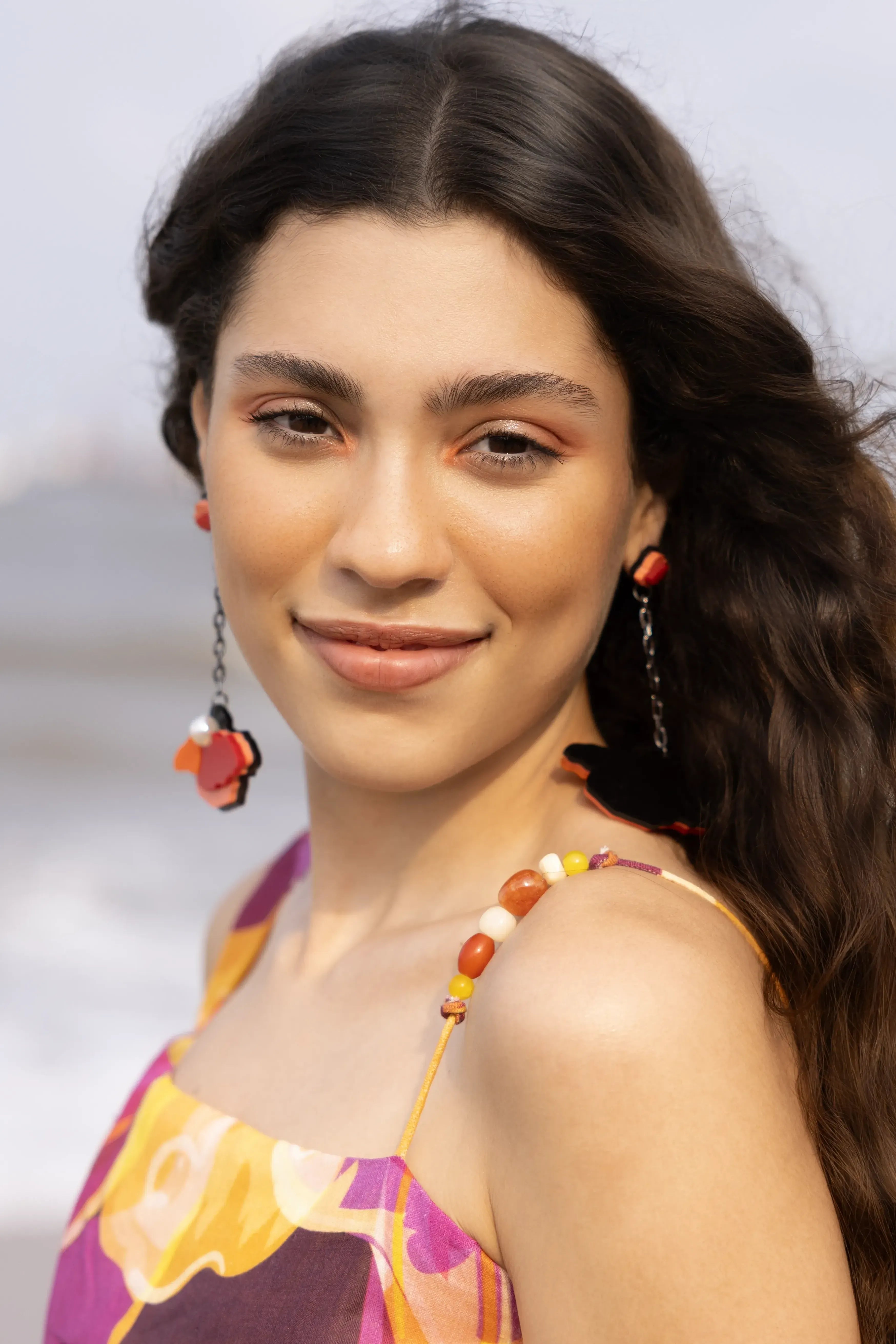 Nessa Dress Prune Purple