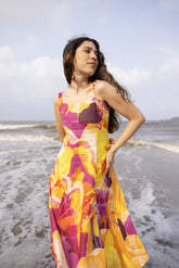 Nessa Dress Prune Purple