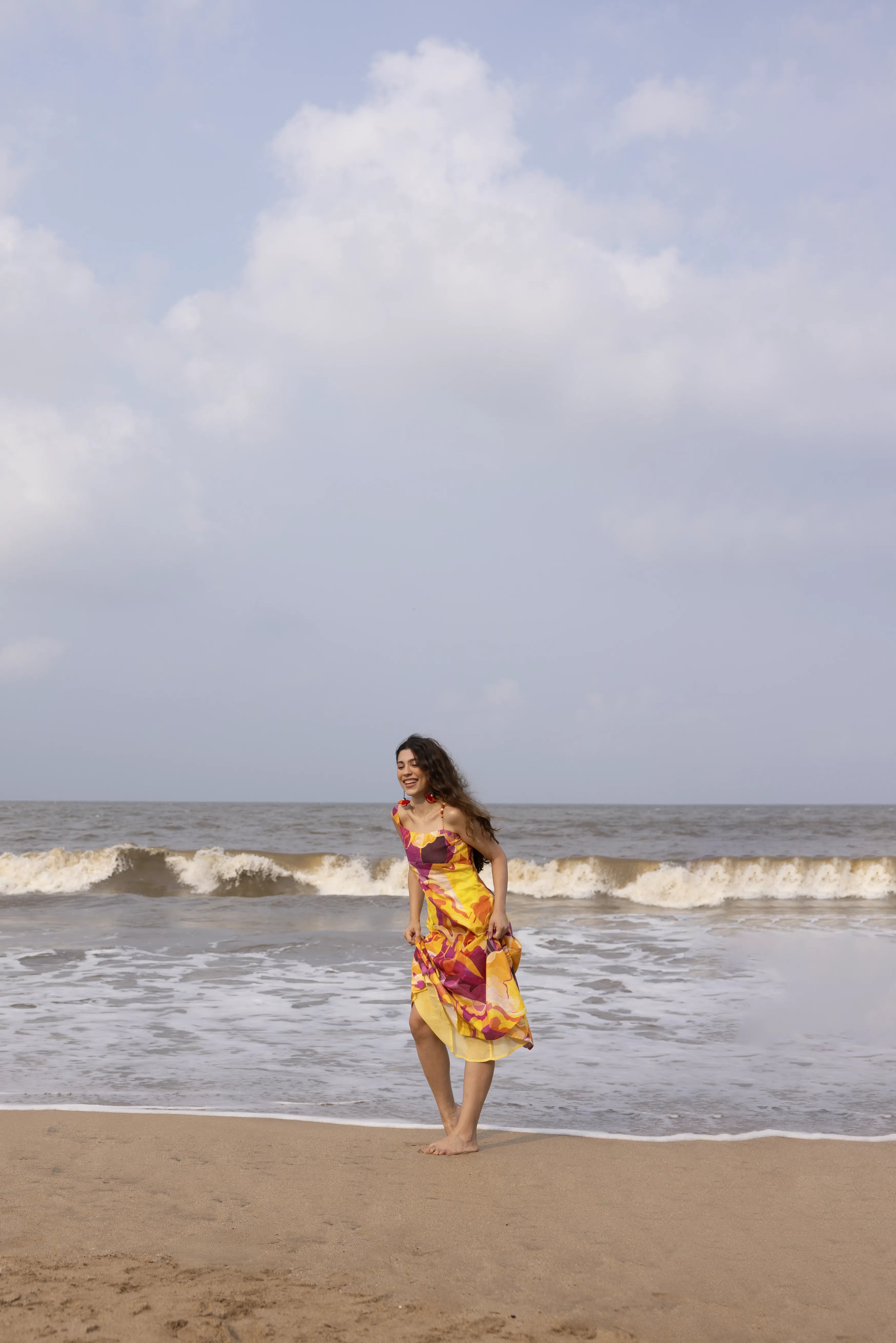 Nessa Dress Prune Purple