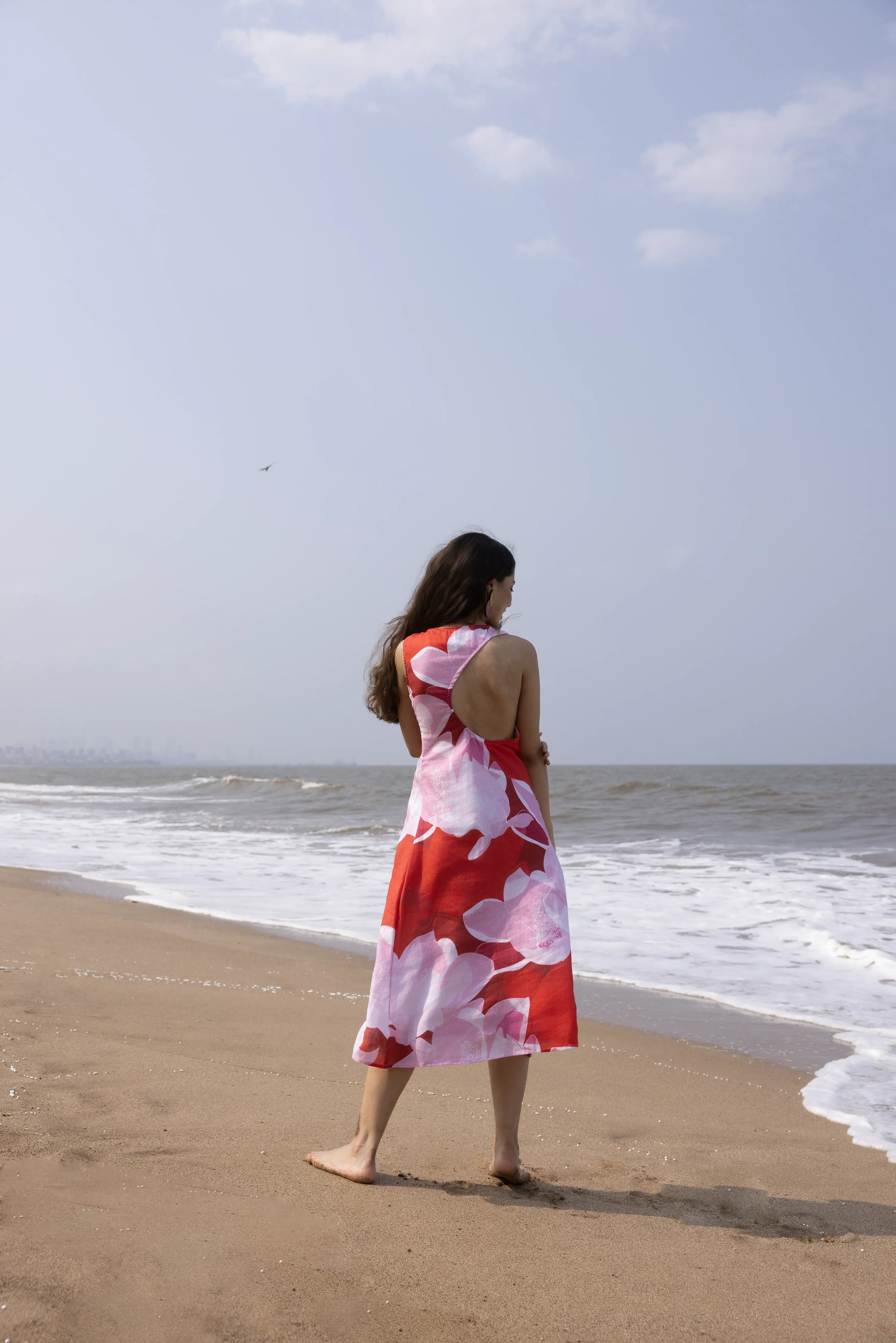 Luna Dress Coeur Red