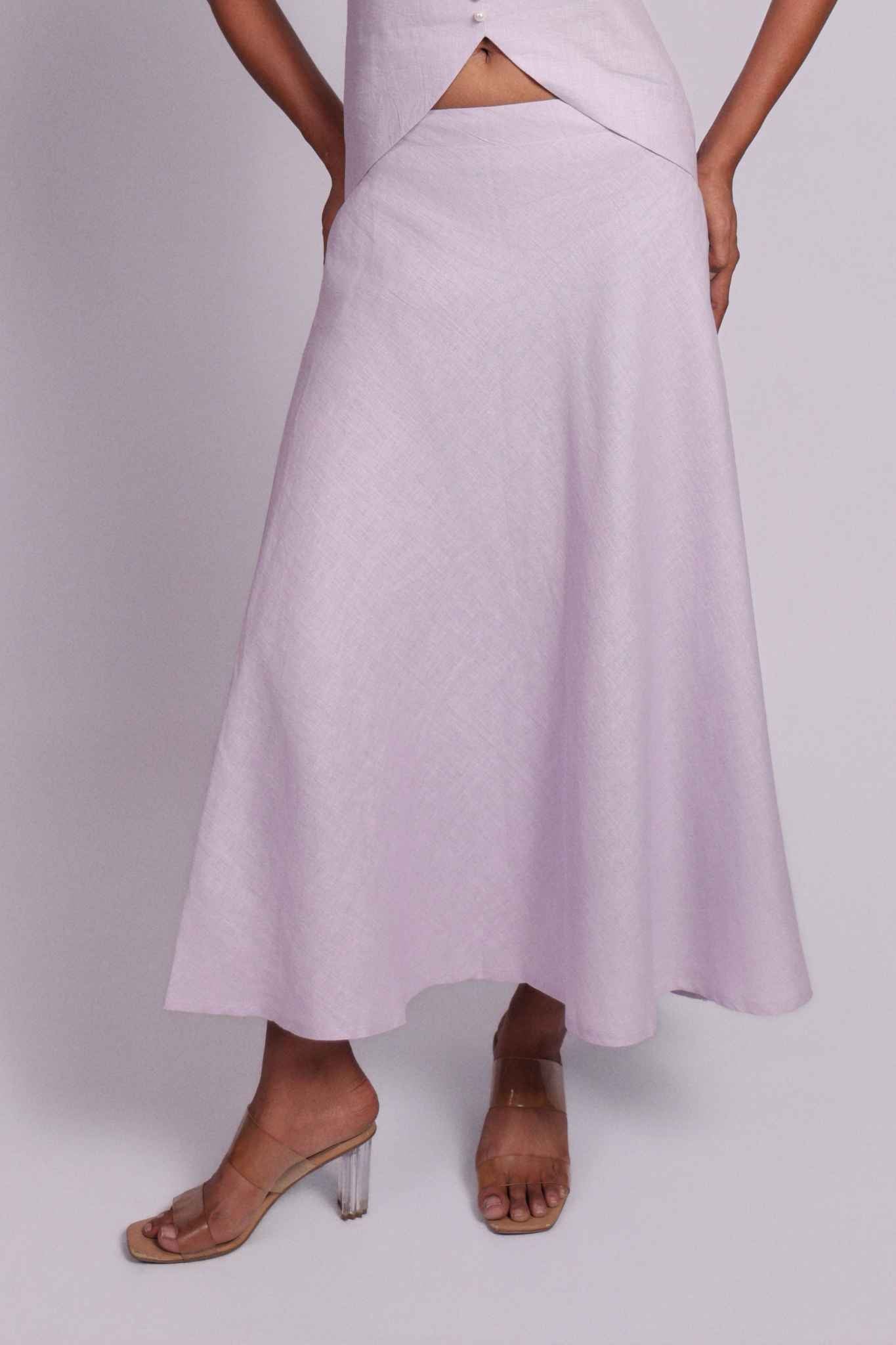 Tulum Skirt Smoky Lilac