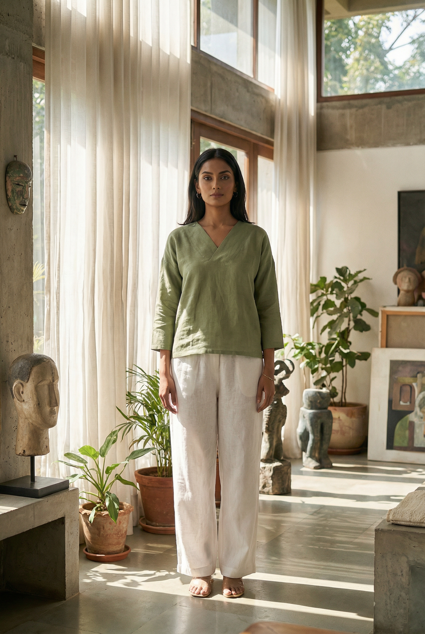 Maya Top Soft Olive