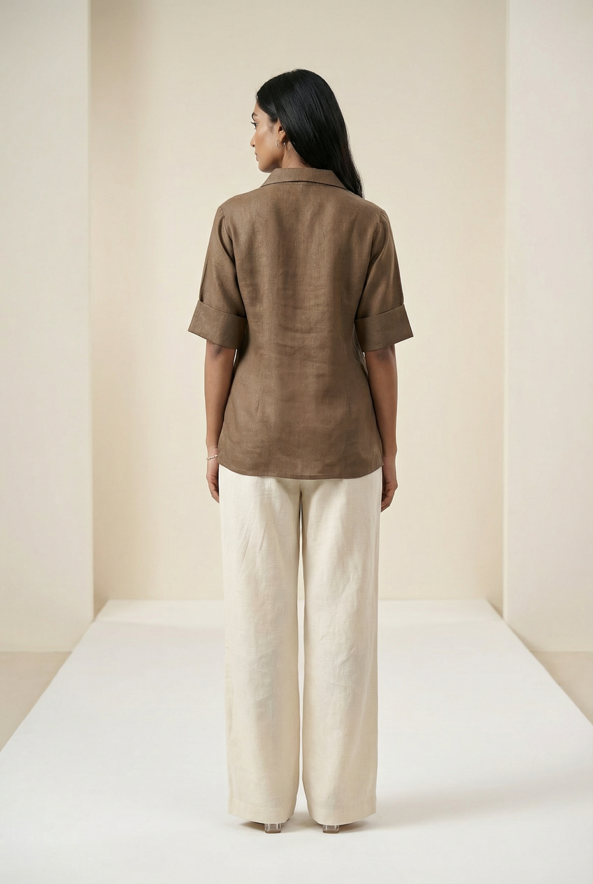Vermont Top Chikoo Brown