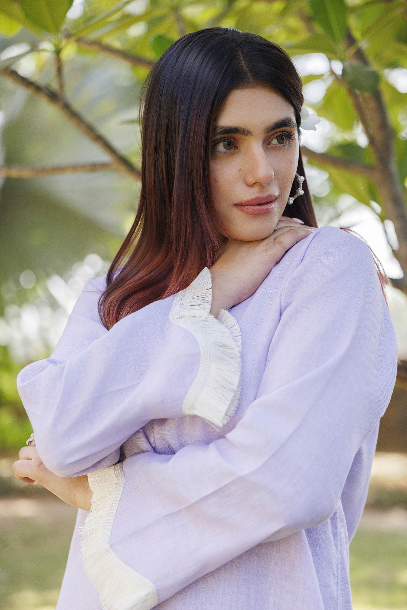 Molly Dress Smoky Lilac