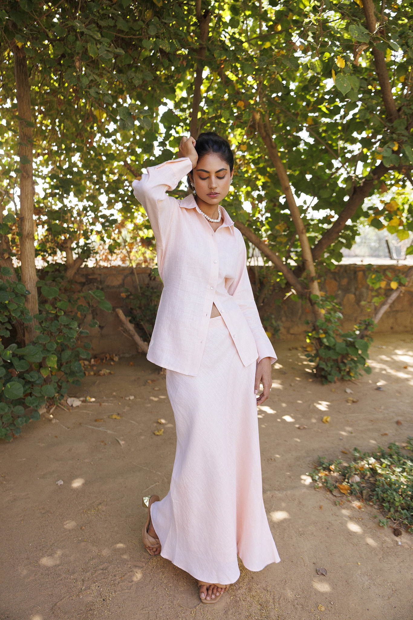 Ana Skirt Rose Peach