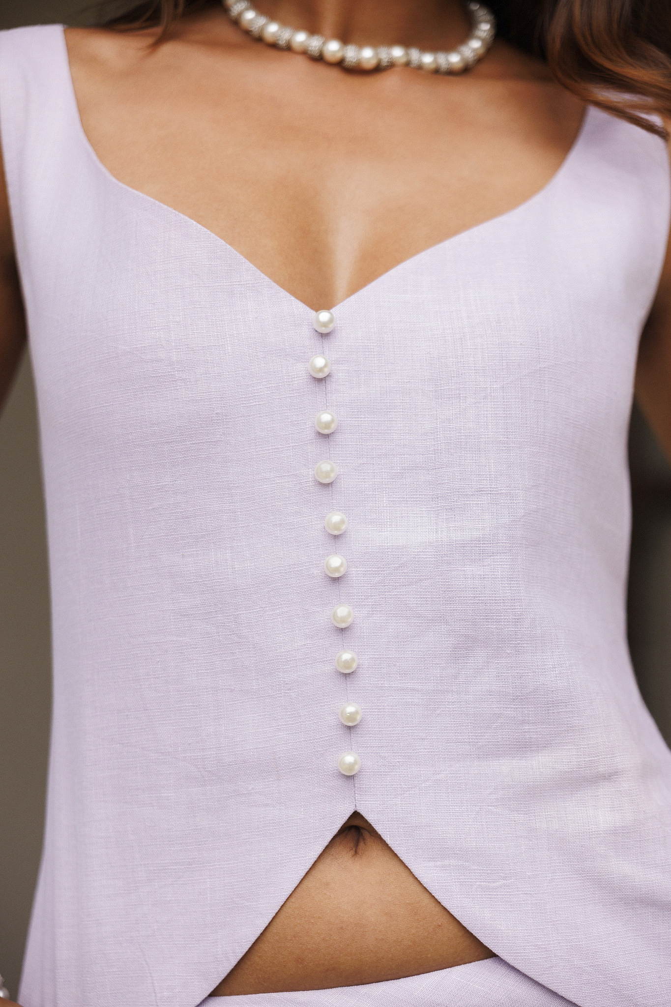 Jacie Top Smoky Lilac