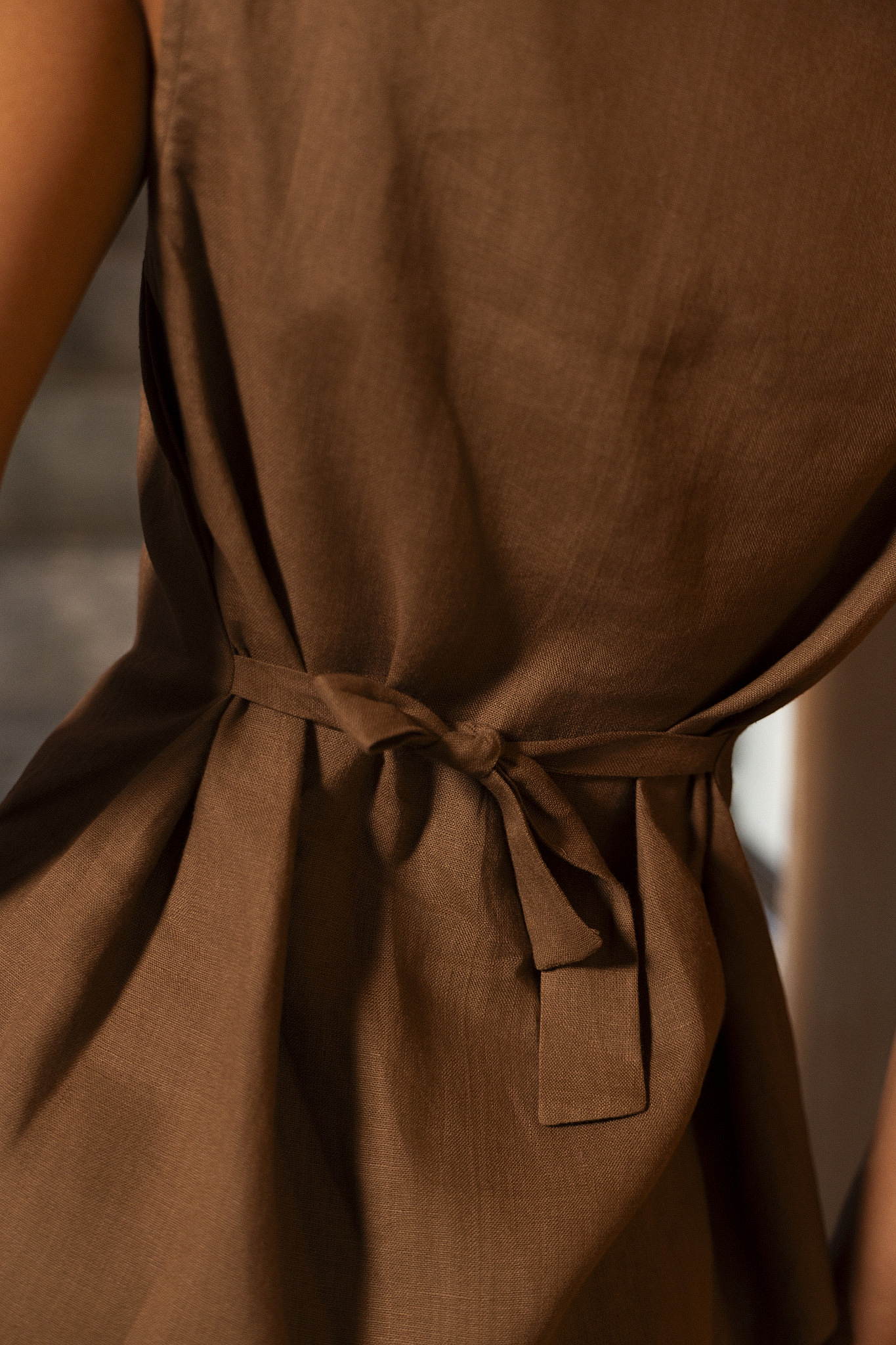 Fiona Top Chikoo Brown
