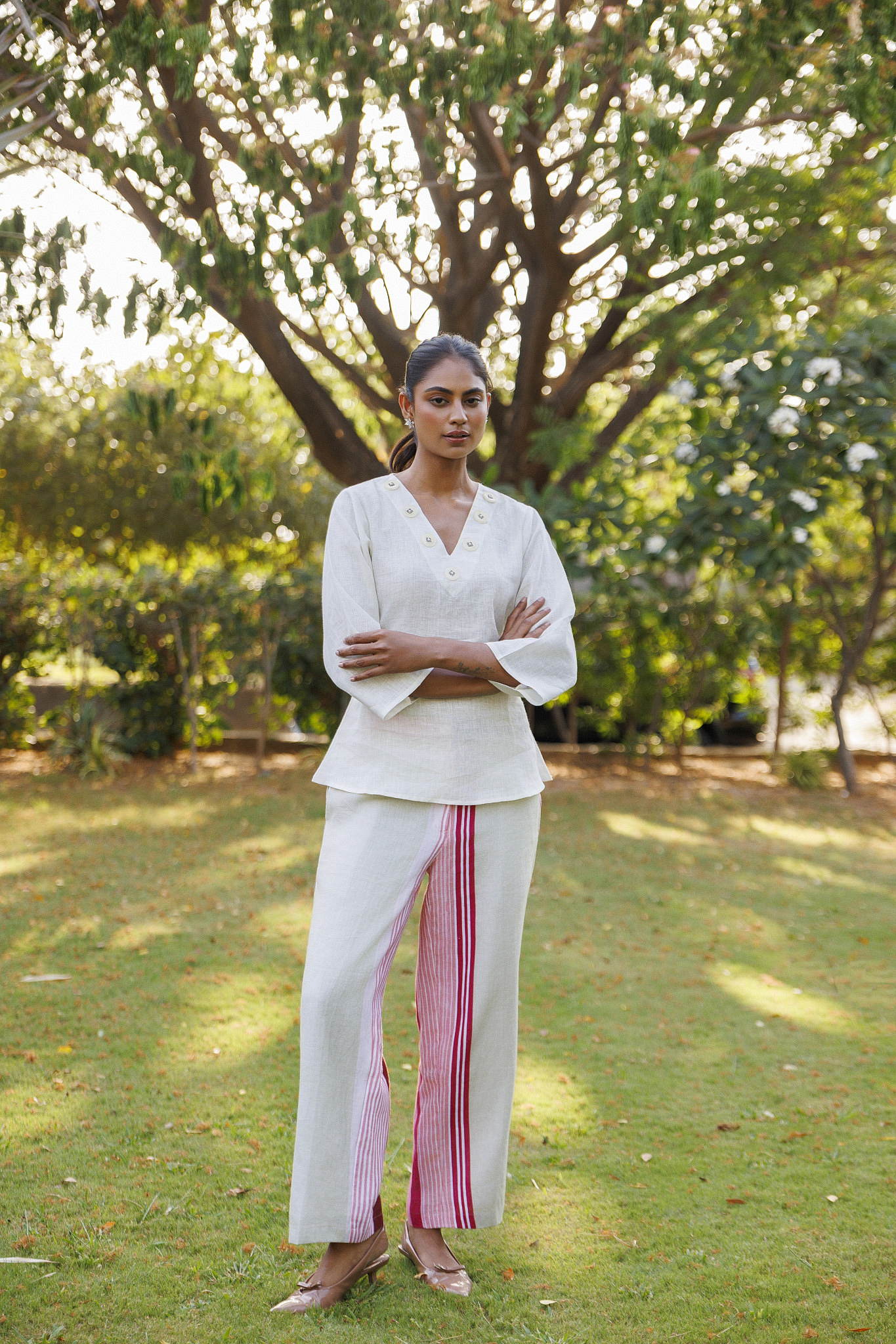 Aster Pants Garden Stripes