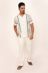 Nolan Shirt Swirl Peach