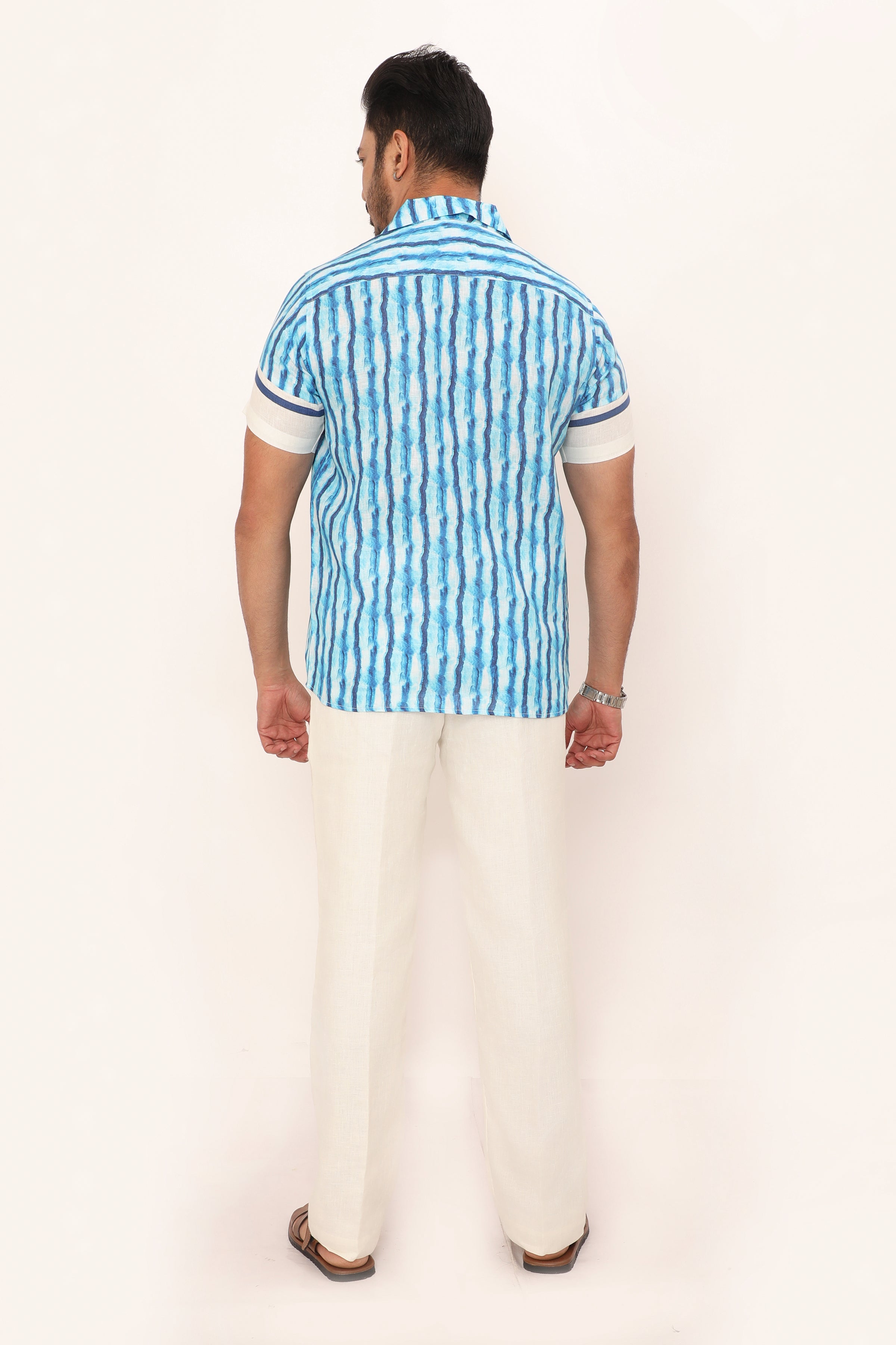 Nolan Shirt Paint Blue