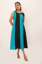 Aurora Dress Aqua Blue