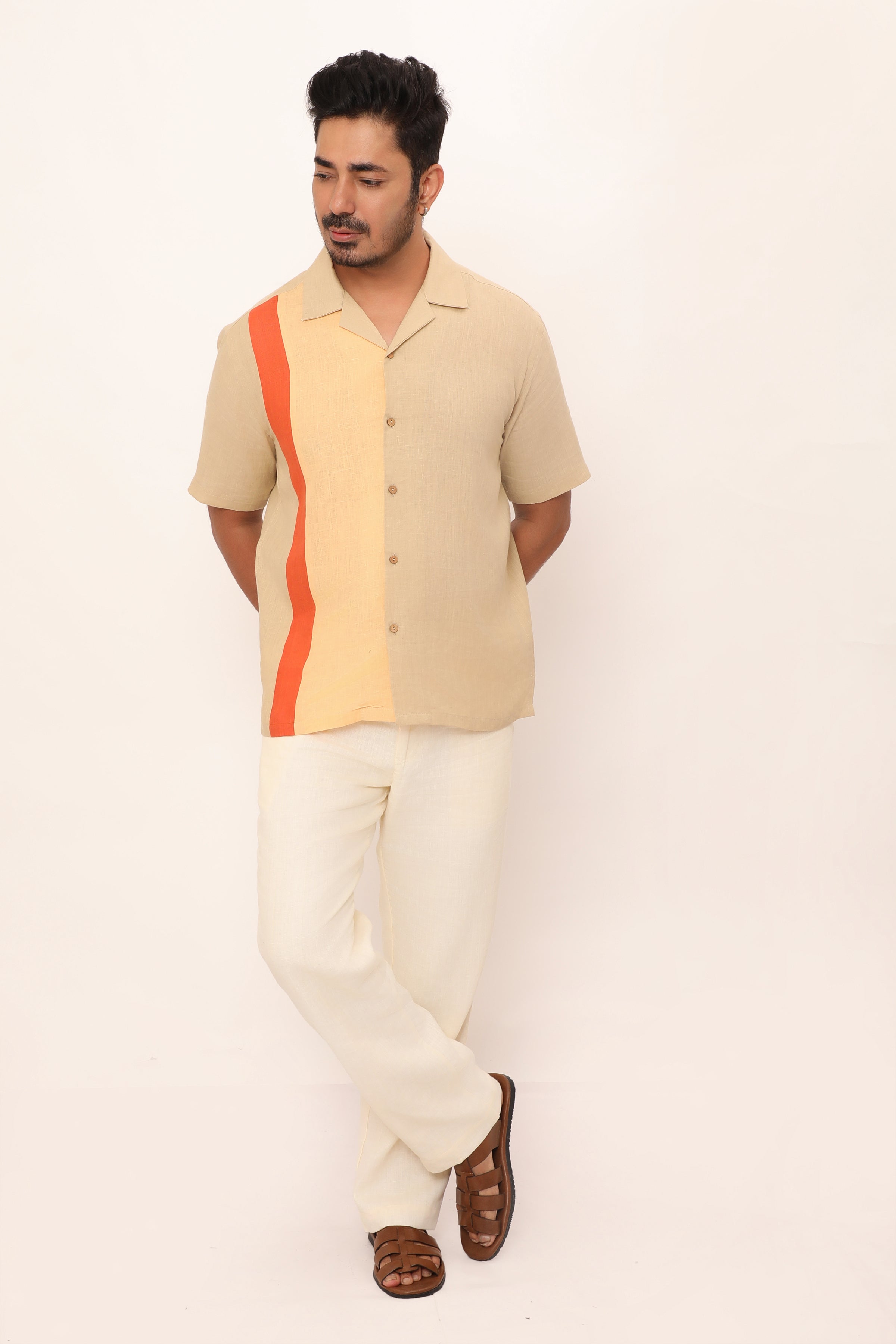 Reid shirt Light Beige