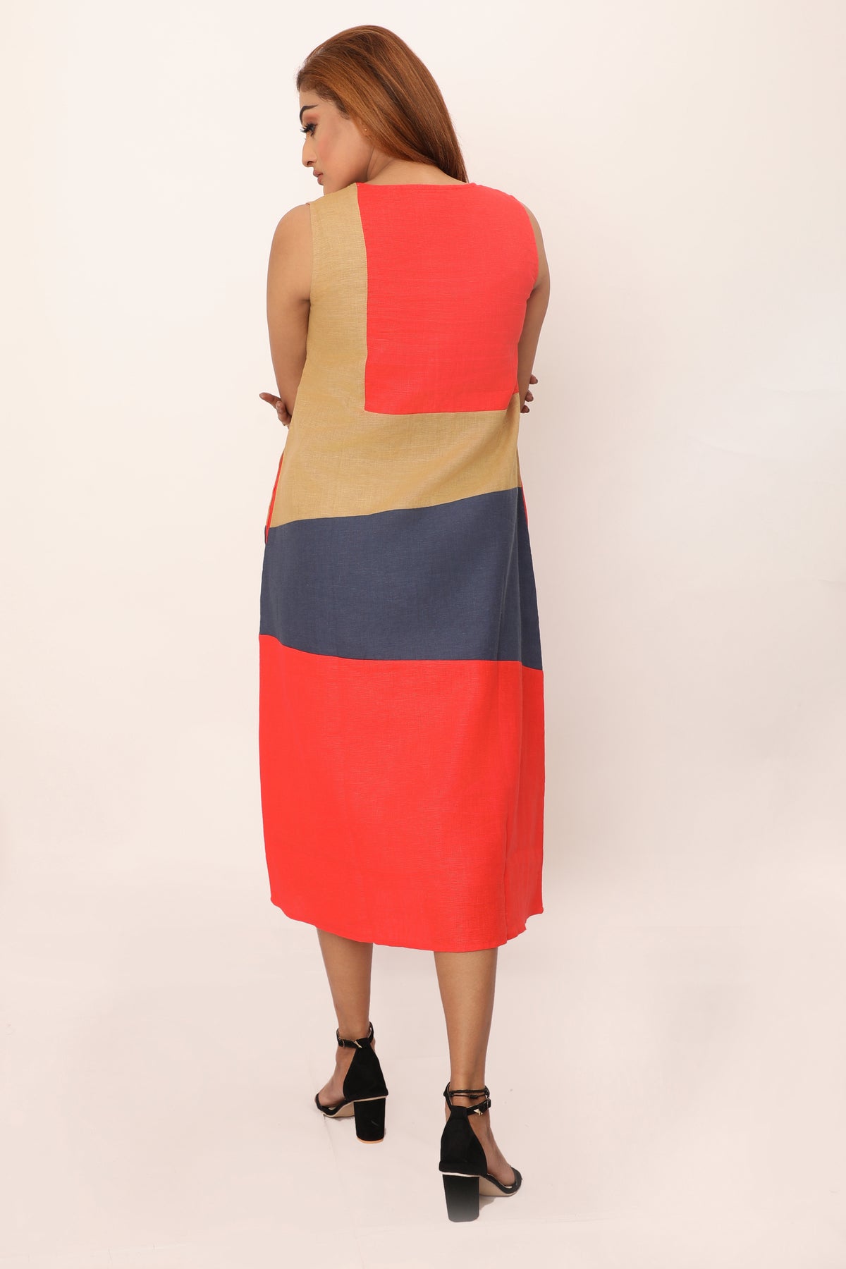 Vesper Dress Coral Blossom