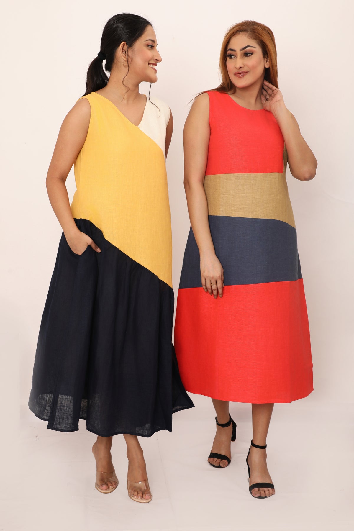 Vesper Dress Coral Blossom