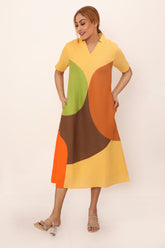Ivy Dress Honey Mustard