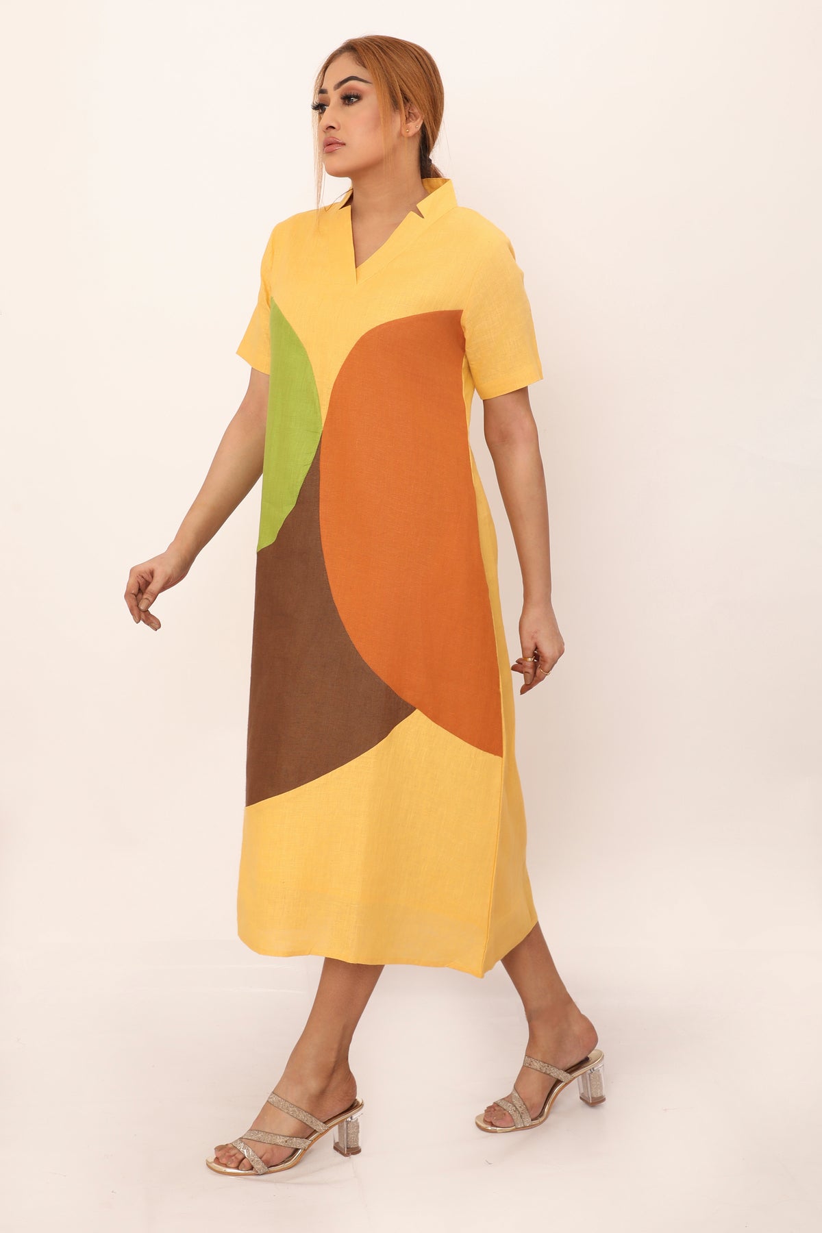 Ivy Dress Honey Mustard