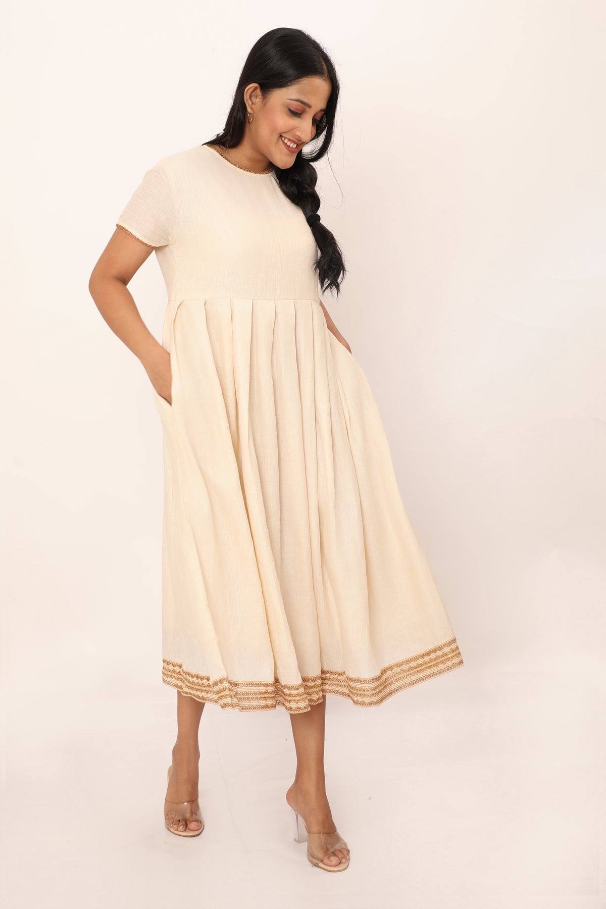 Celeste Dress Caramel Lace