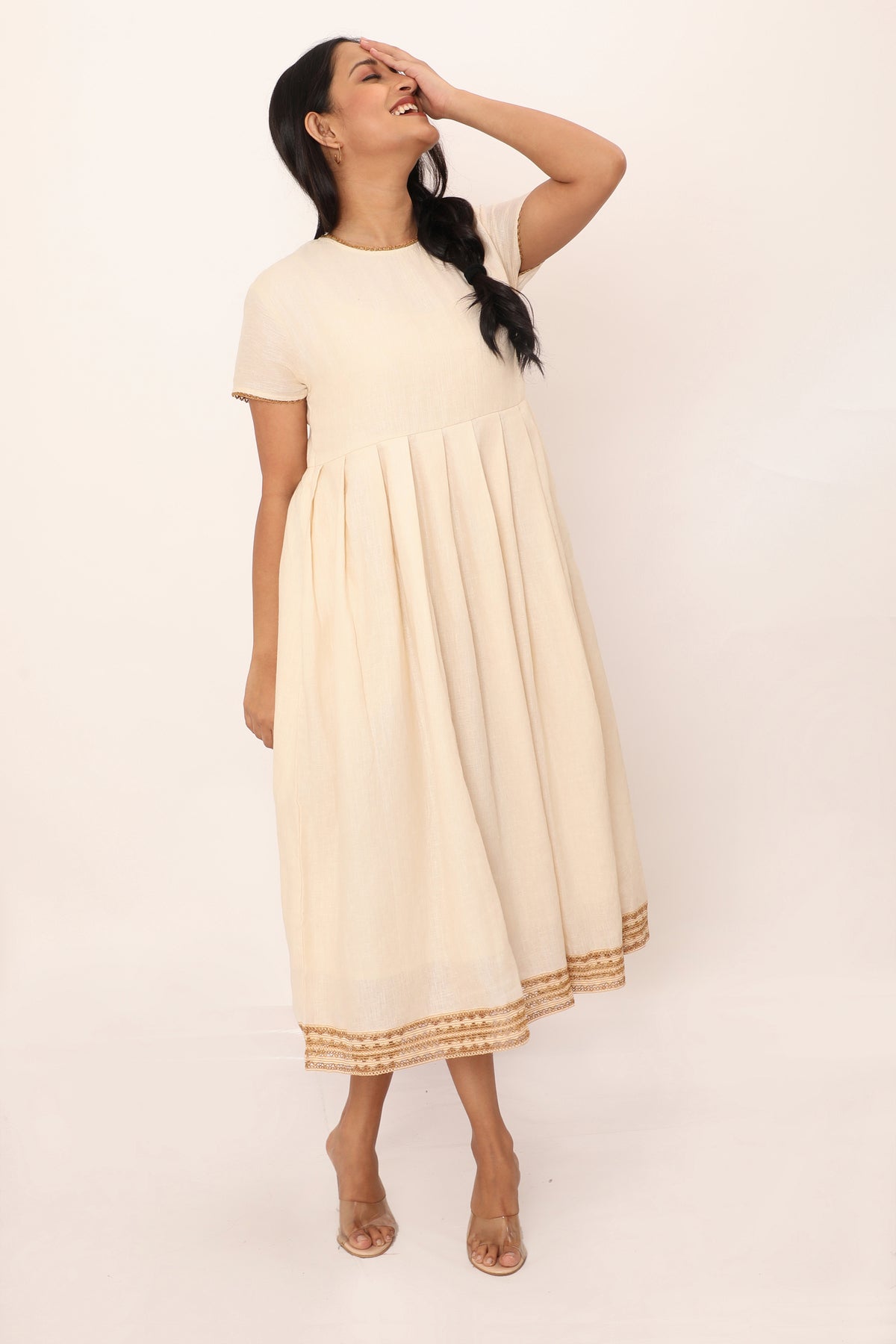 Celeste Dress Caramel Lace