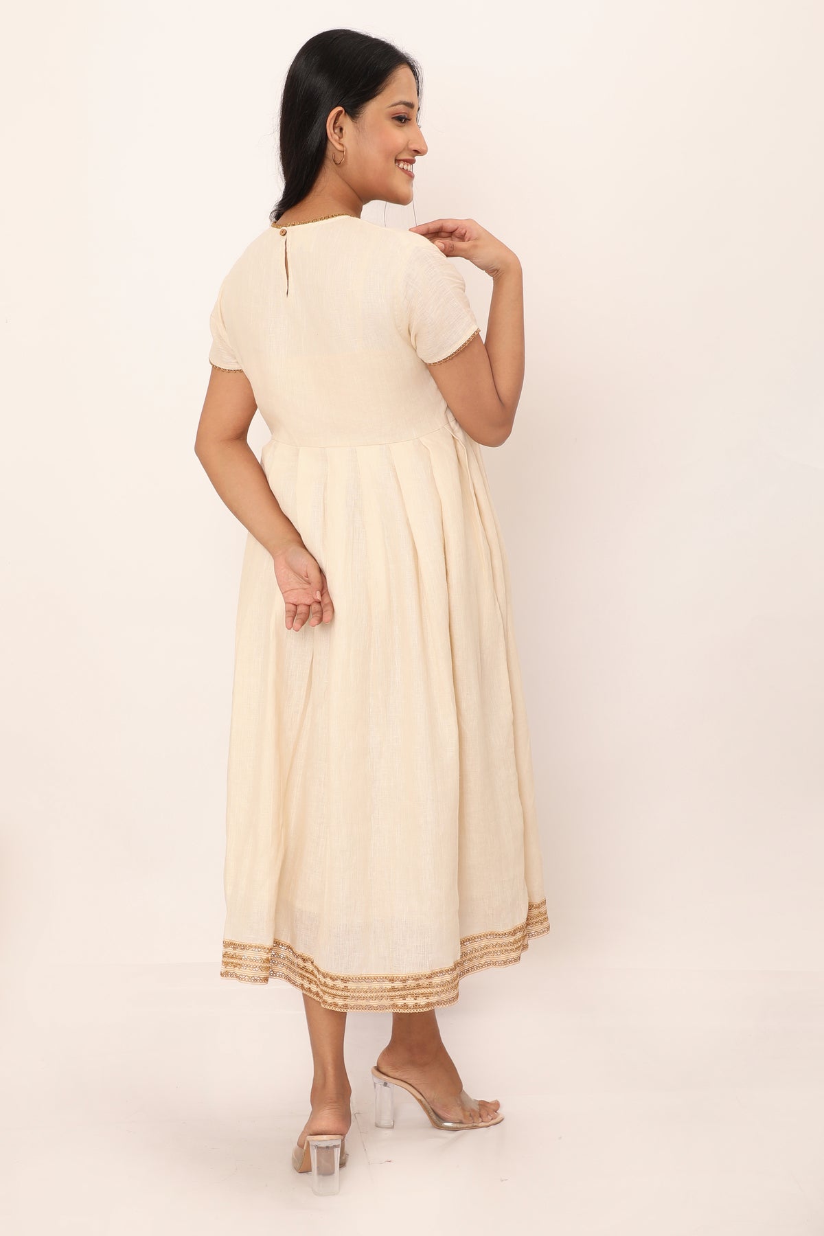 Celeste Dress Caramel Lace