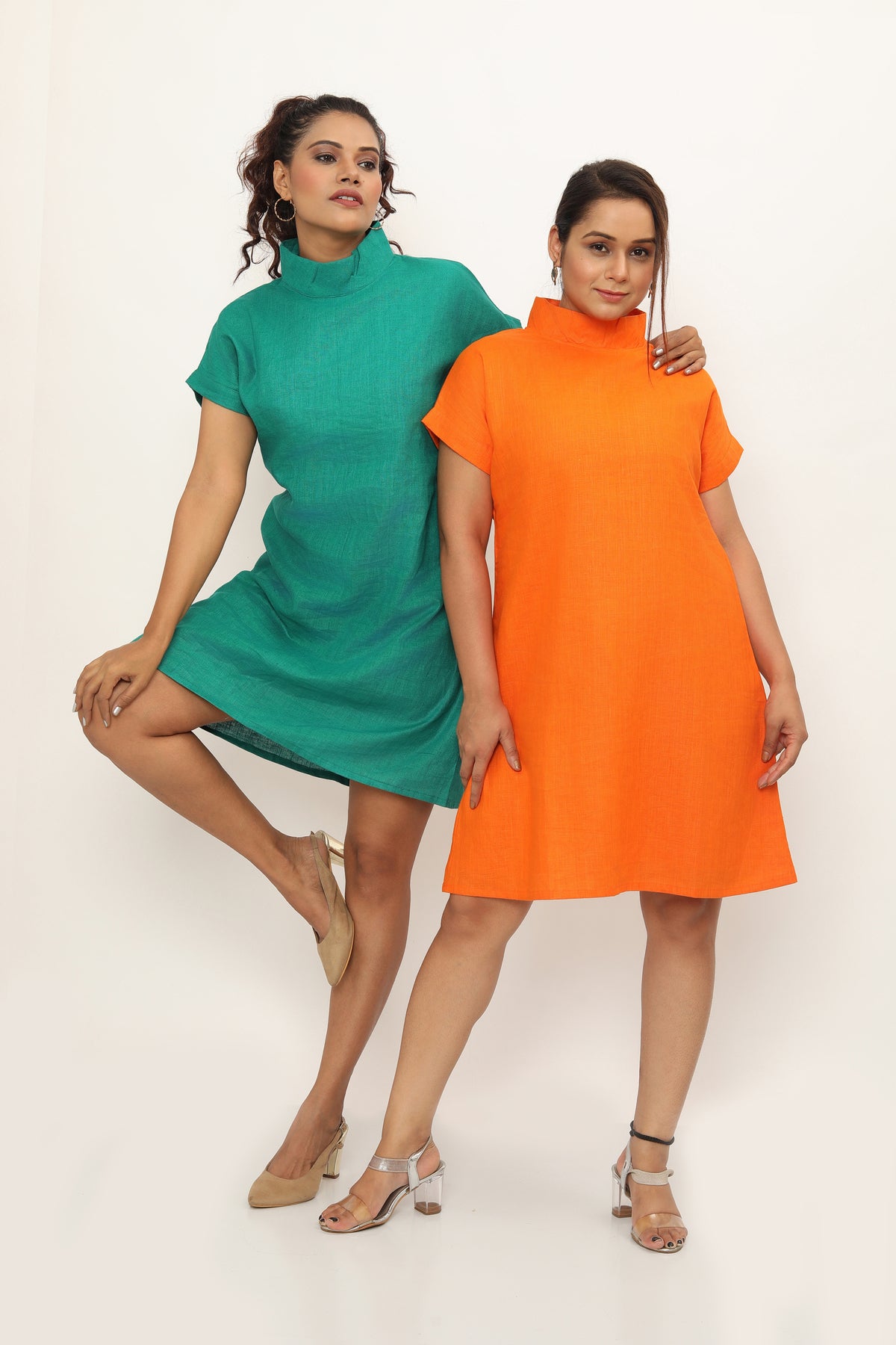 Almeda Dress Green Tea