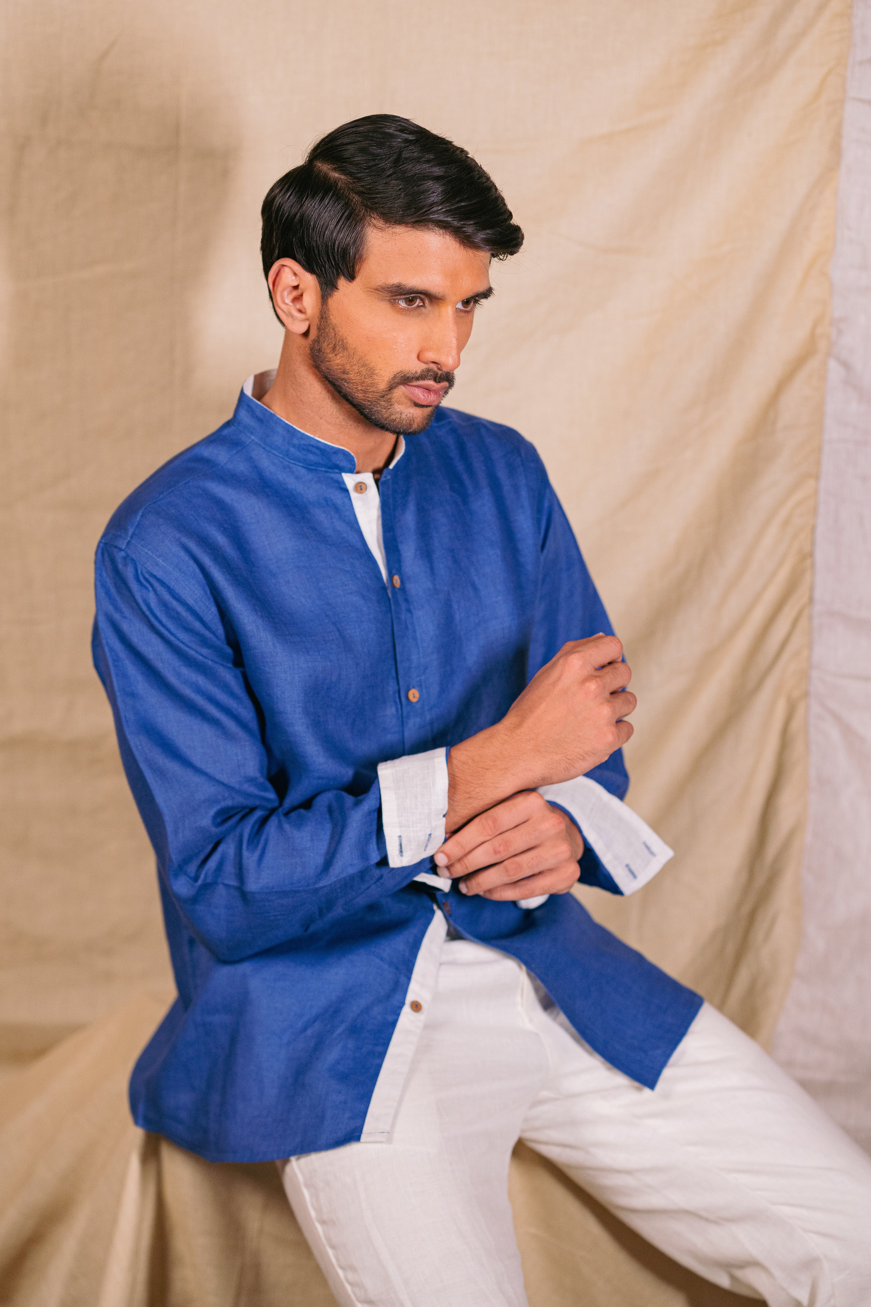 Bryce Shirt Electric Blue