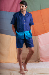 Zane Set Carbon Blue