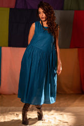 Nyla Dress Agave Teal