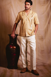 Jace Shirt Ecru Beige