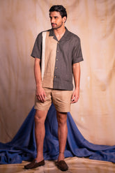 Reid shirt Charcoal Grey