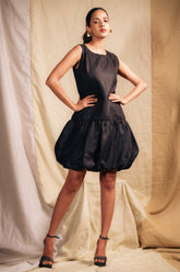 Dahlia Dress Jet Black